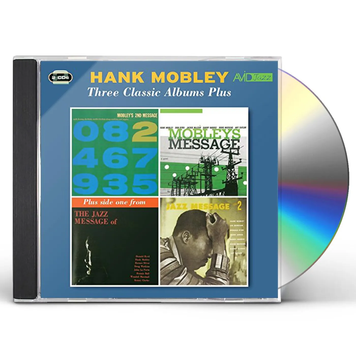 Hank Mobley MOBLEY'S MESSAGE / 2ND MESSAGE / JAZZ MESSAGE #2 CD