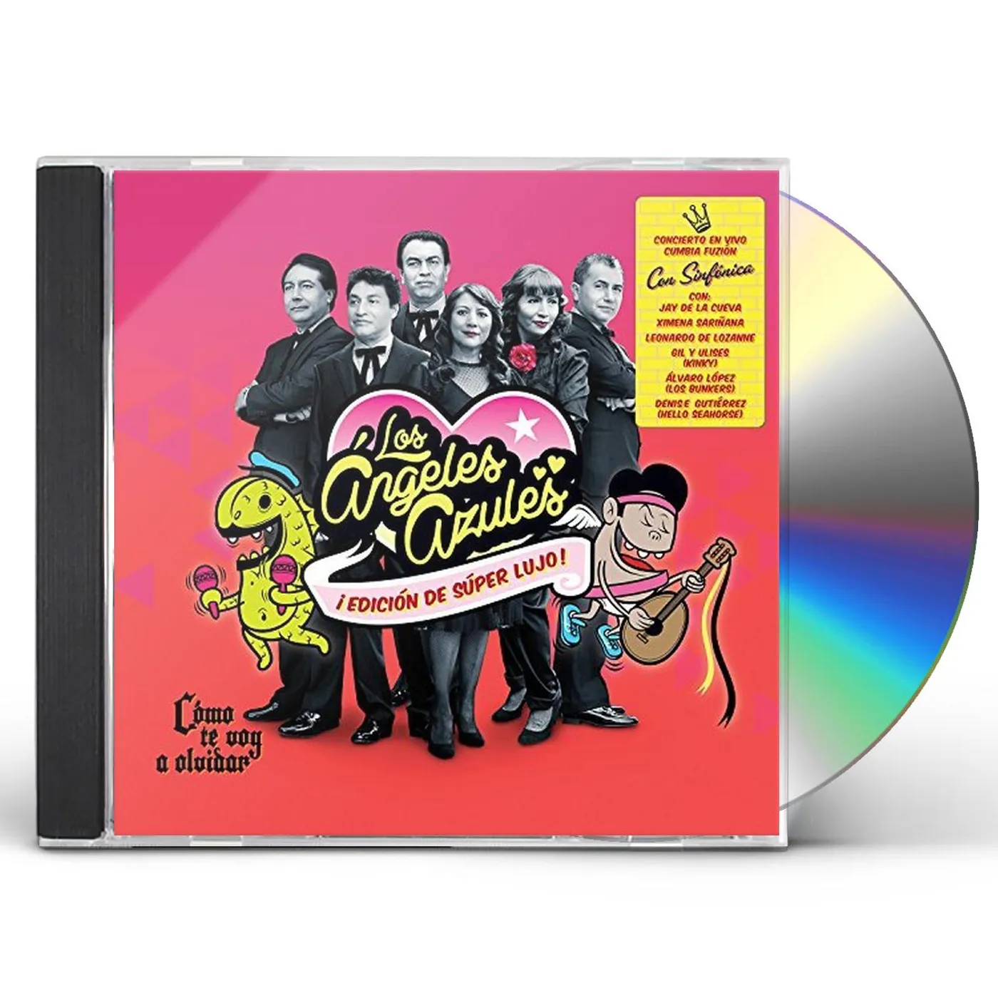 Los Ángeles Azules COMO TE VOY A OLVIDAR (EDICION DE SUPER LUJO) CD