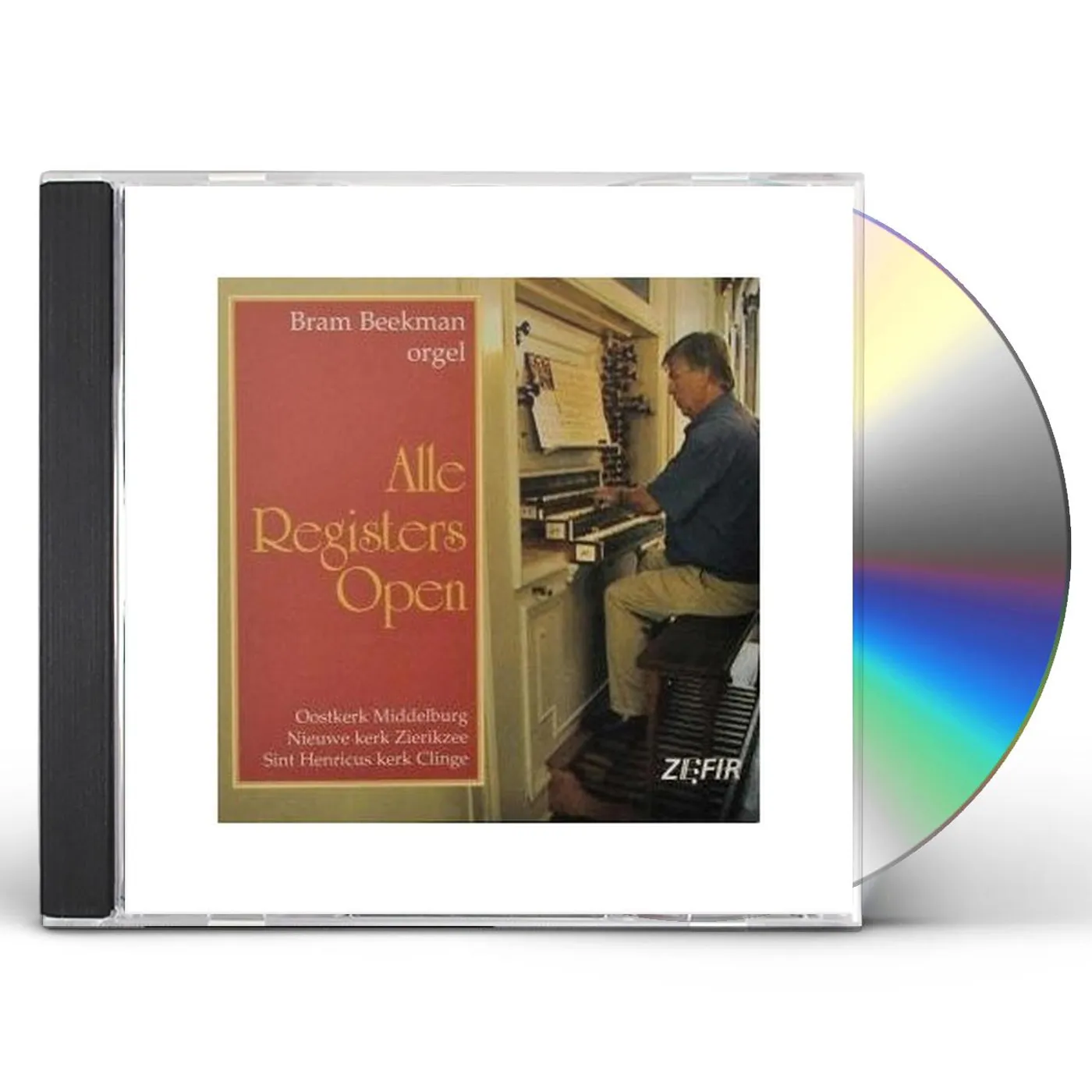 Bram Beekman ALLE REGISTERS OPEN CD