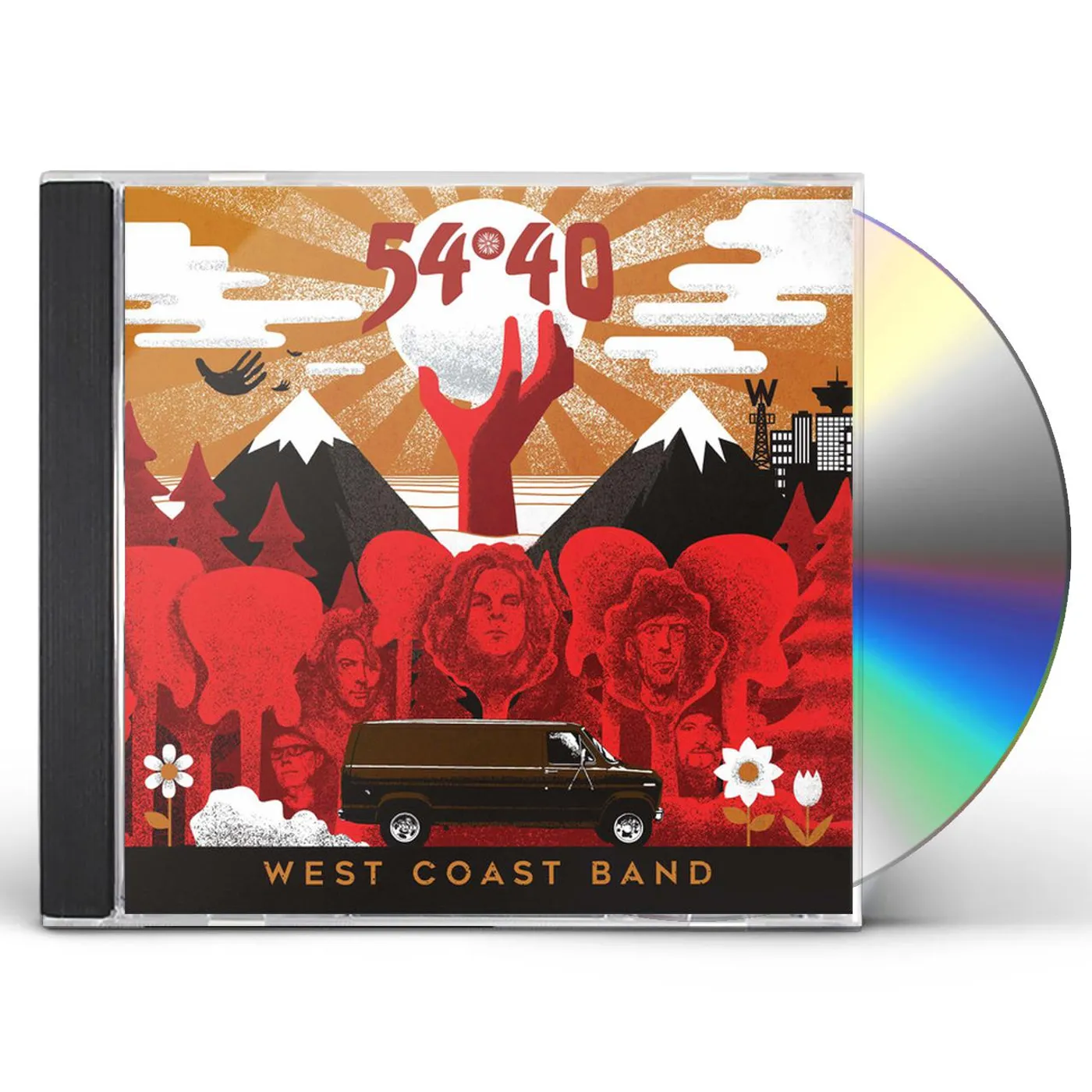 54-40 WEST COAST BAND CD