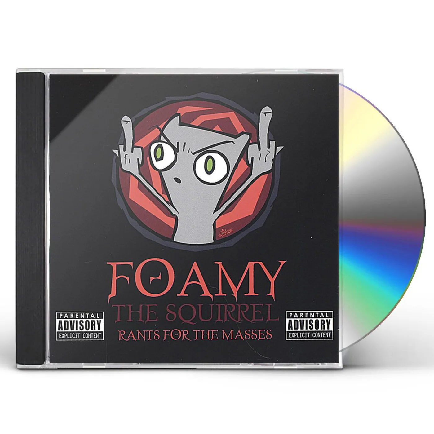 Foamy The Squirrel RANTS FOR THE MASSES CD