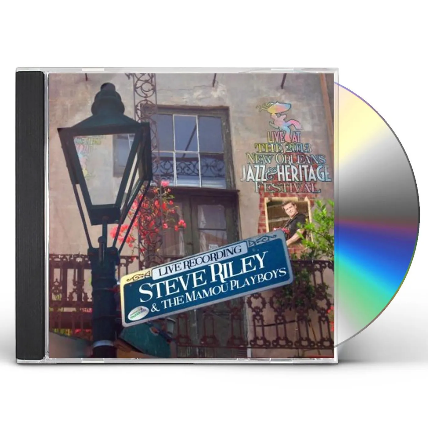 Steve Riley LIVE AT JAZZFEST 2013 CD