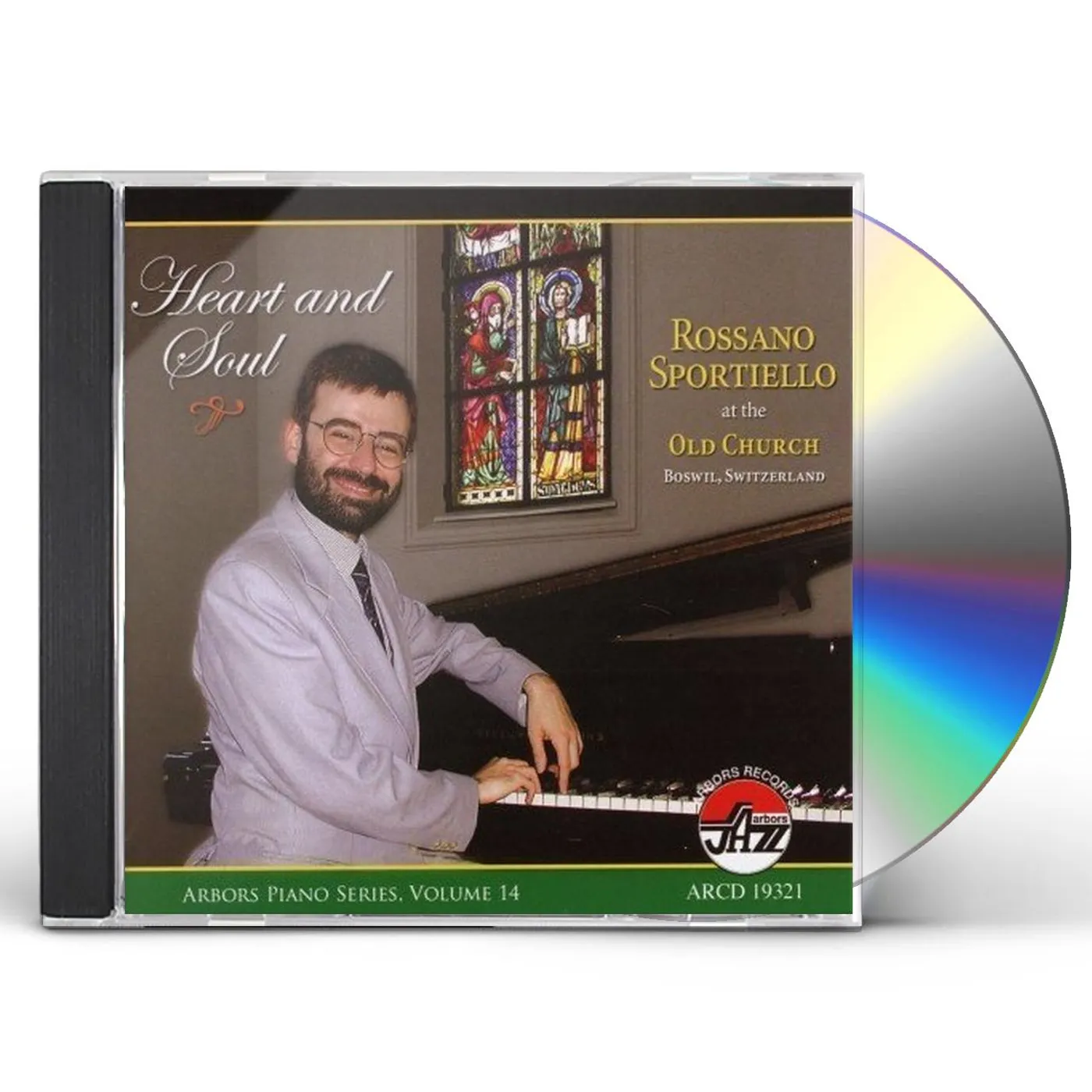 Rossano Sportiello HEART & SOUL 14: ARBORS PIANO SERIES CD