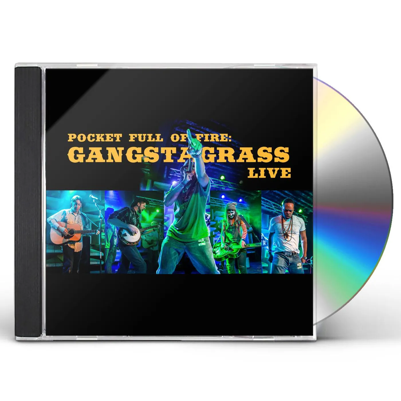 POCKET FULL OF FIRE: GANGSTAGRASS LIVE CD