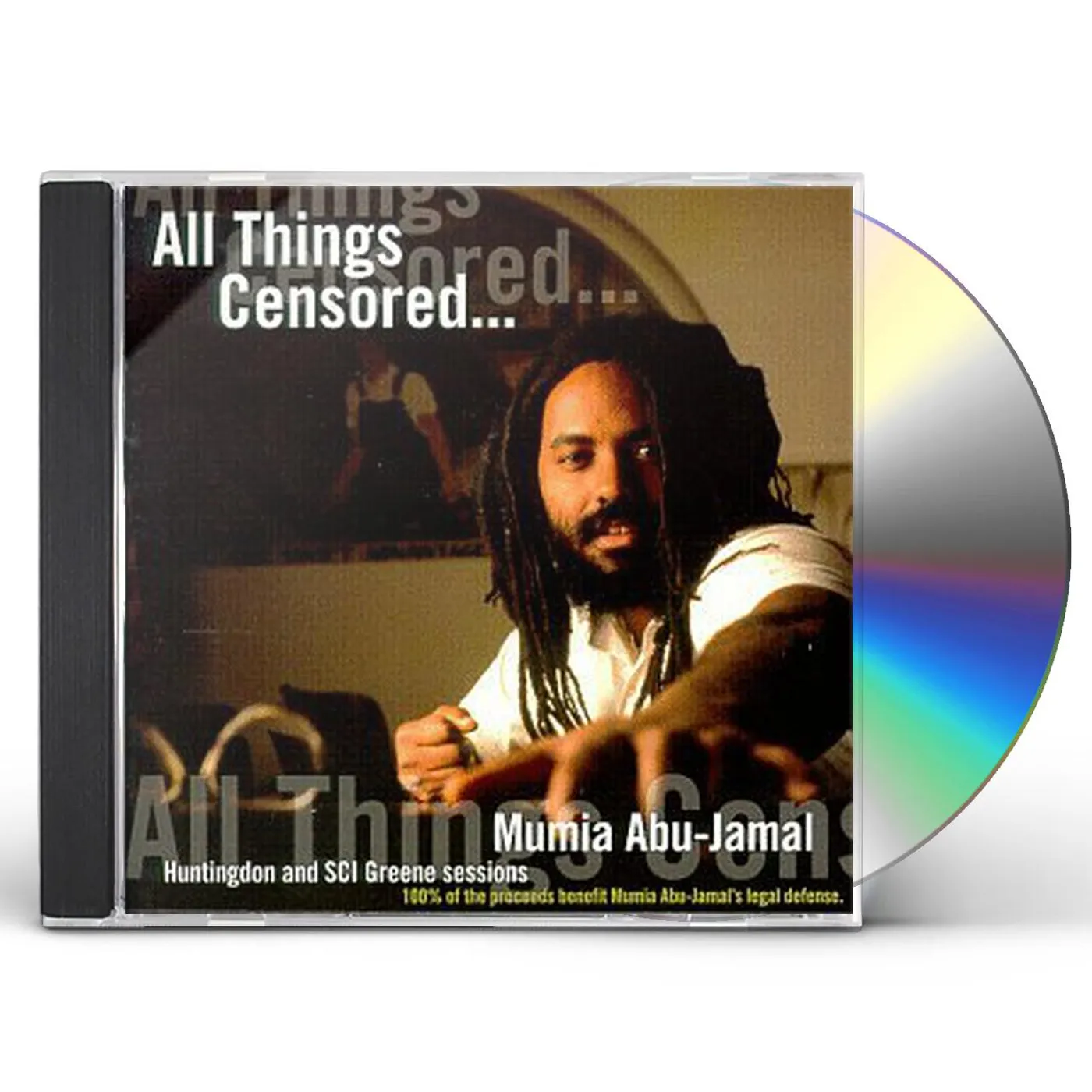 Mumia Abu-Jamal ALL THINGS CENSORED 1 CD