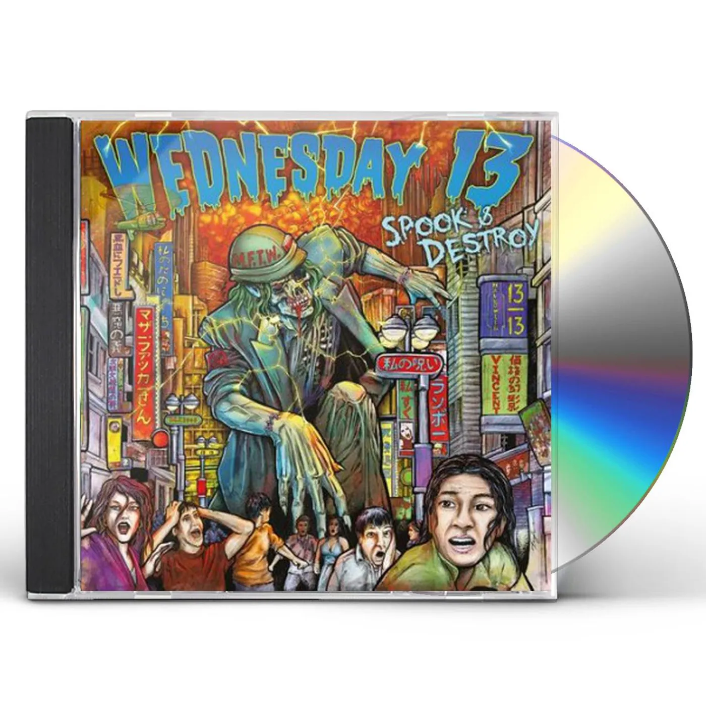 Wednesday 13 SPOOK & DESTROY CD