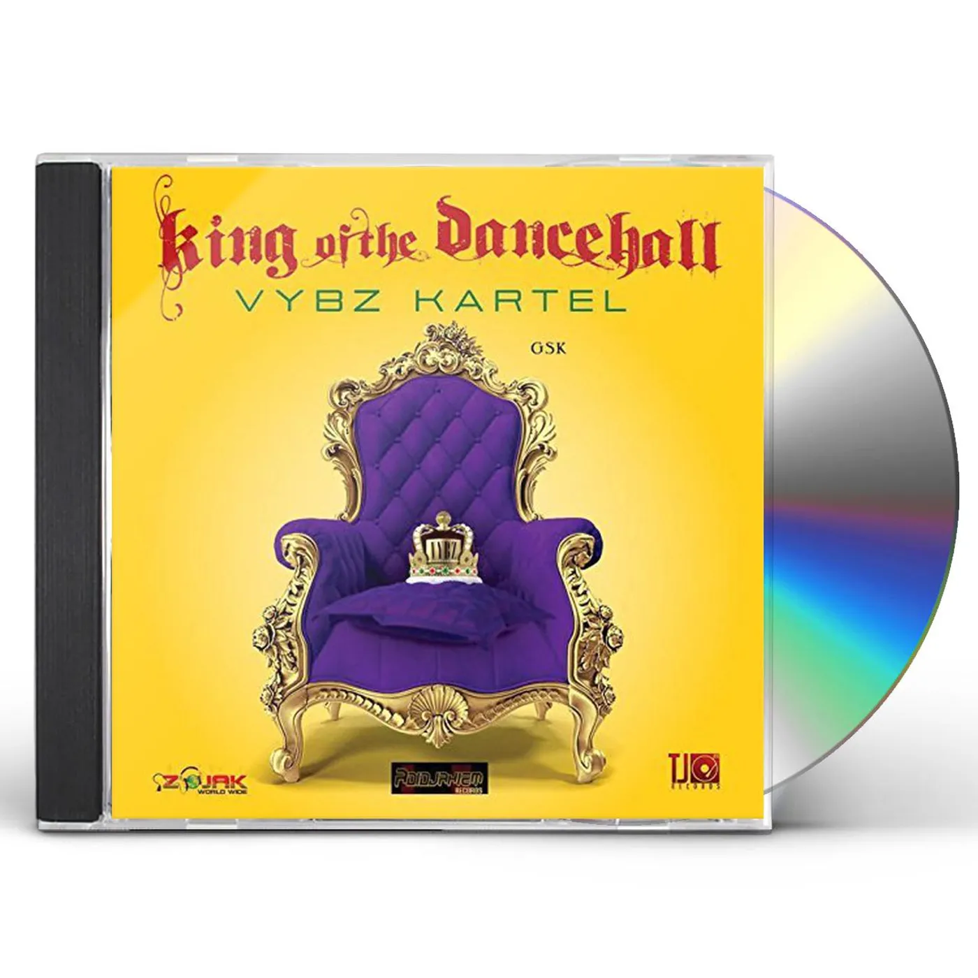 Vybz Kartel KING OF THE DANCEHALL CD