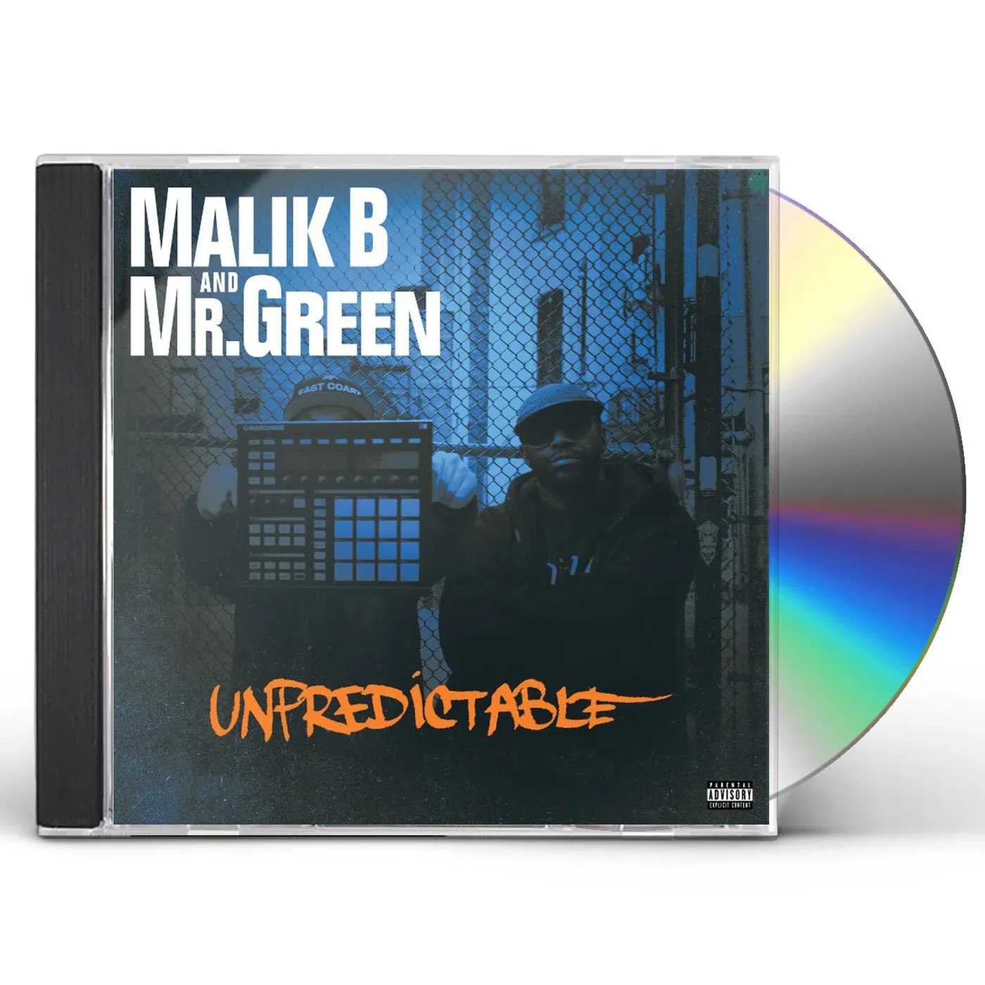 Malik B and Mr. Green UNPREDICTABLE CD