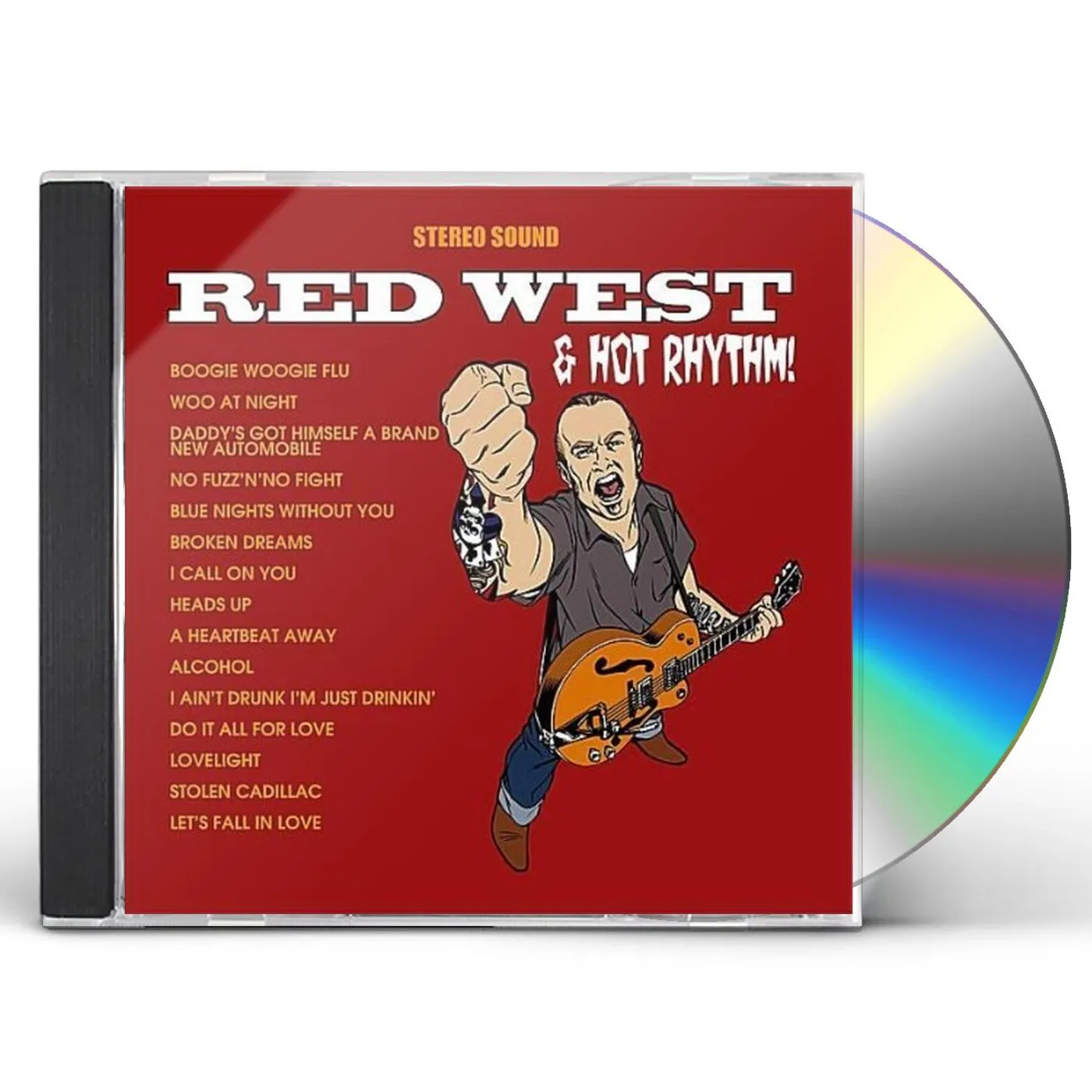RED WEST & HOT RHYTHM CD