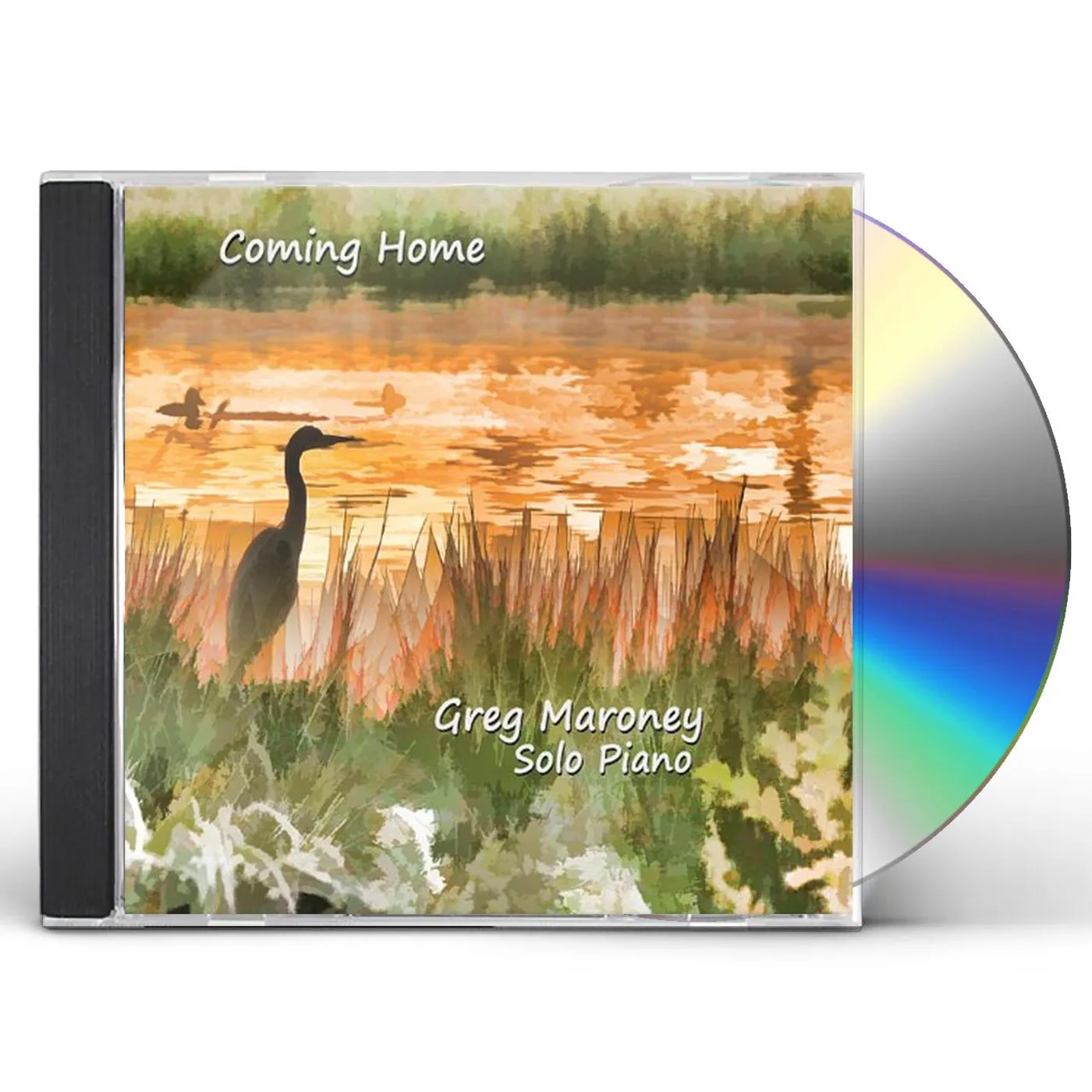 Greg Maroney COMING HOME SOLO PIANO CD