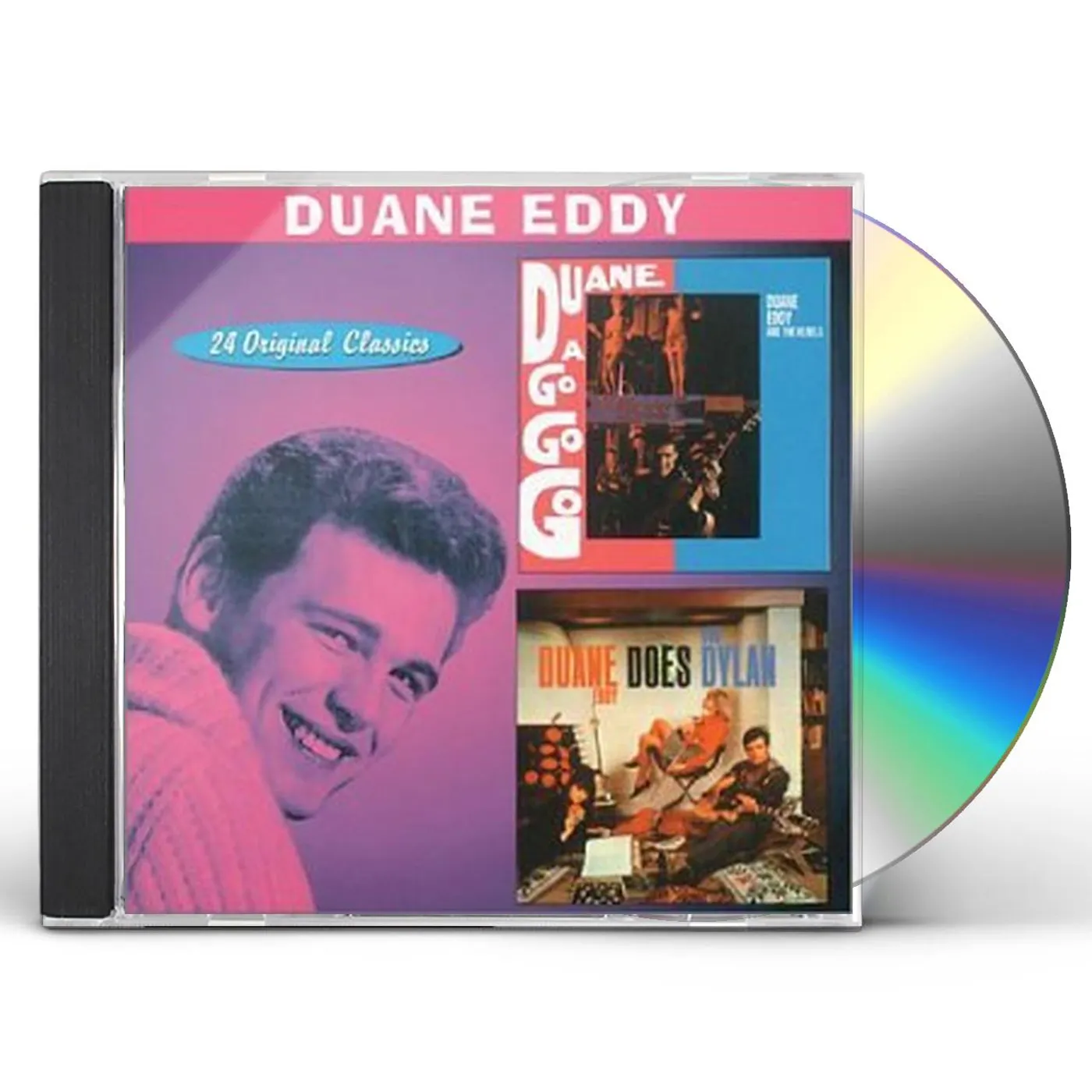Eddy Duane DUANE A GO-GO / DOES BOB DYLAN CD
