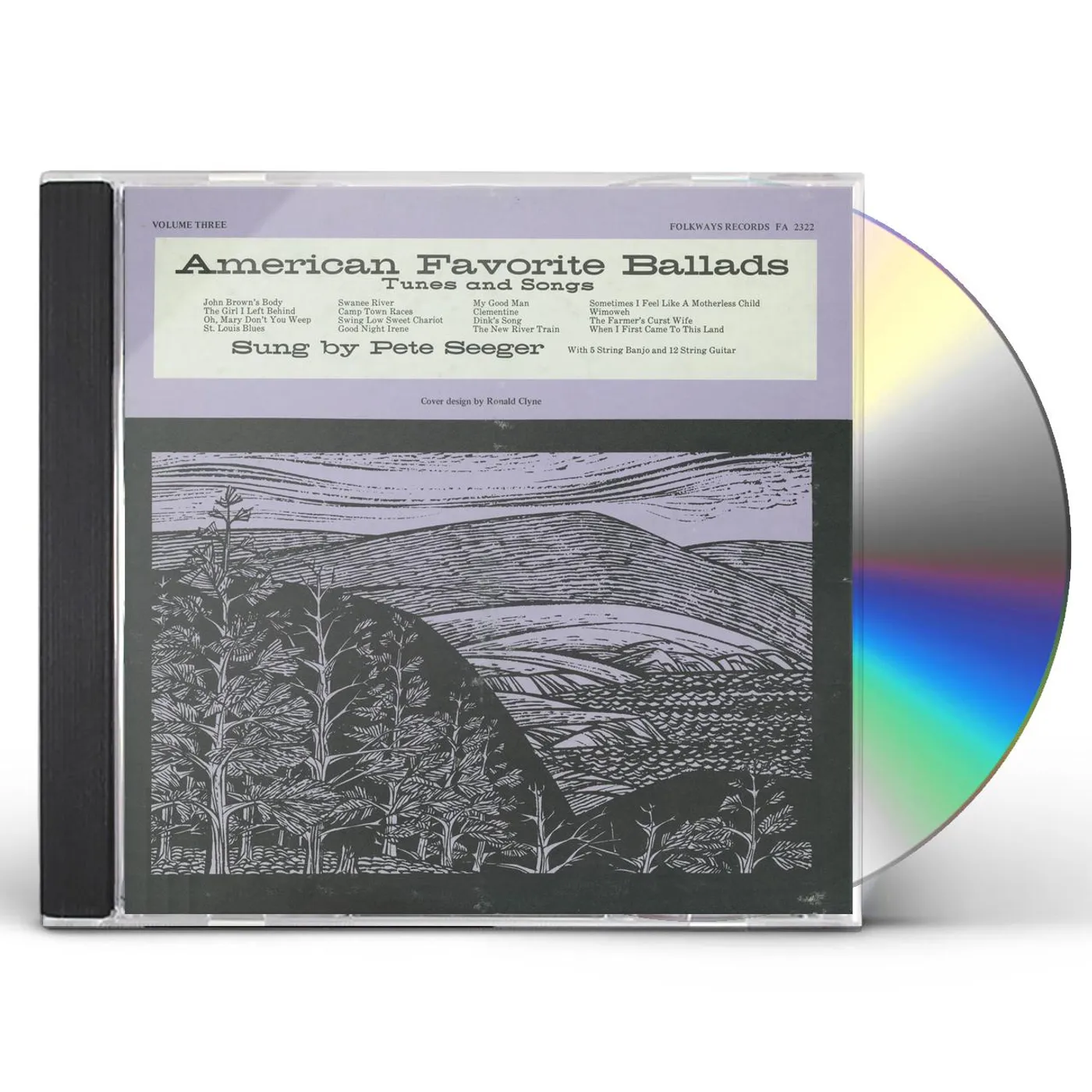 Pete Seeger AMERICAN FAVORITE BALLADS VOL. 3 CD