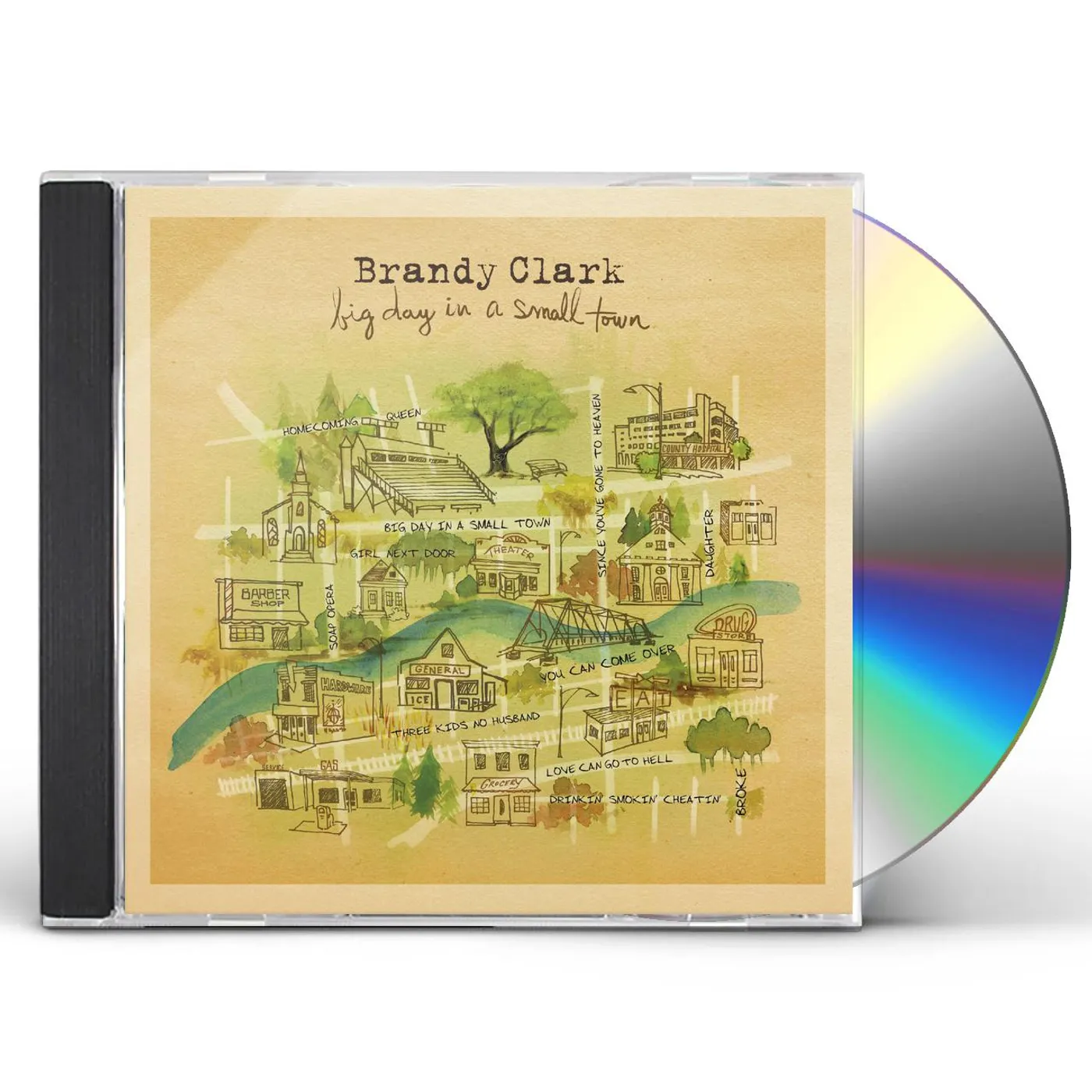 Brandy Clark BIG DAY IN A SMALL TOWN CD