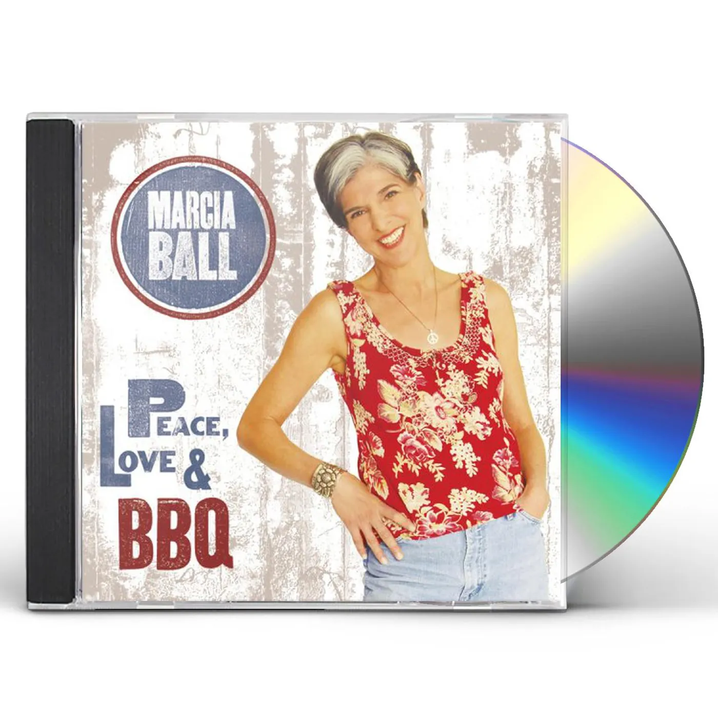 Marcia Ball PEACE LOVE & BBQ CD