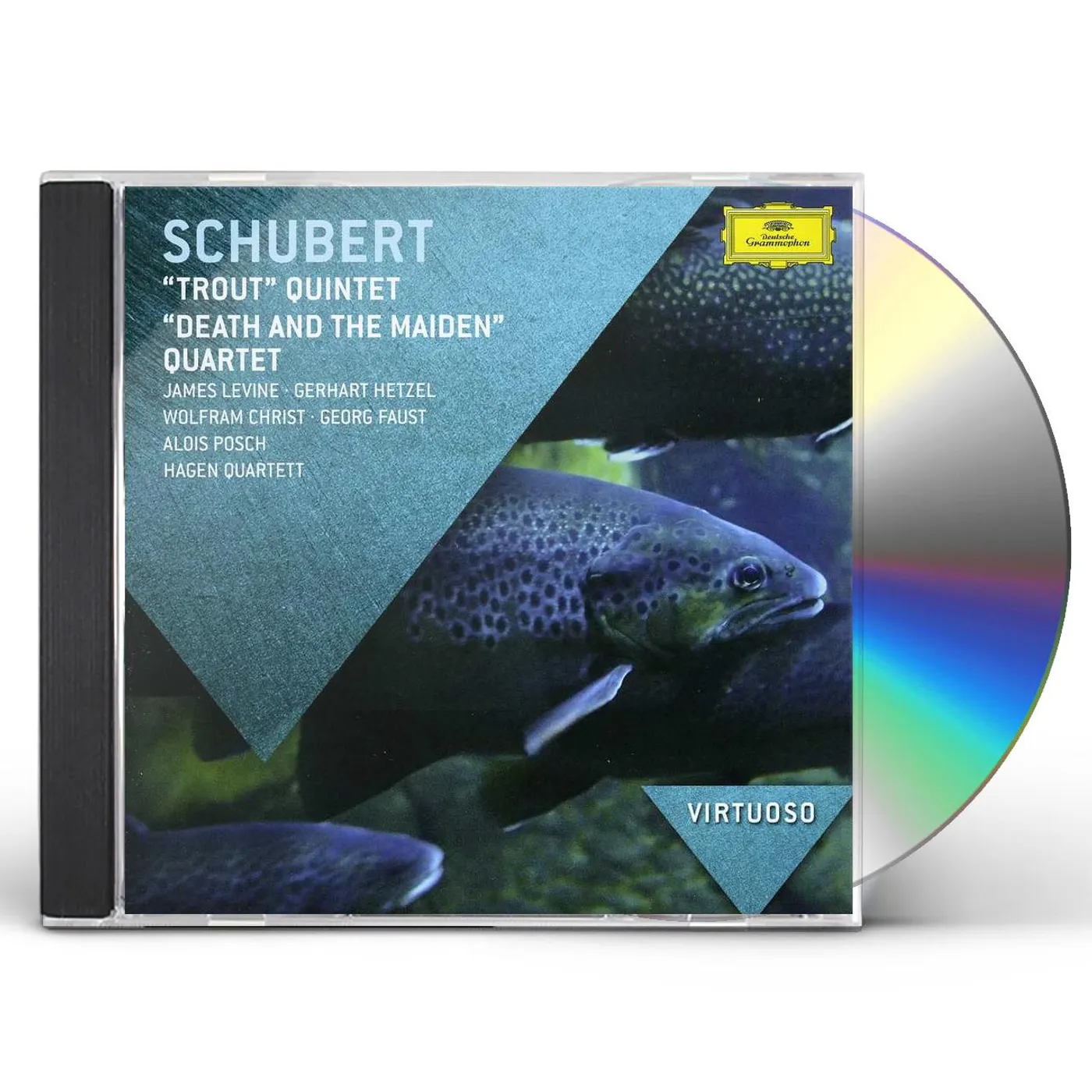 James Levine VIRTUOSO-SCHUBERT: TROUT QUINTET DEATH & THE MAIDE CD