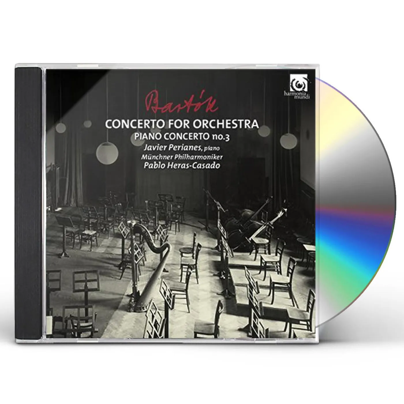 Javier Perianes Bartok: Piano Concerto No. 3/Concerto For Orchestra CD