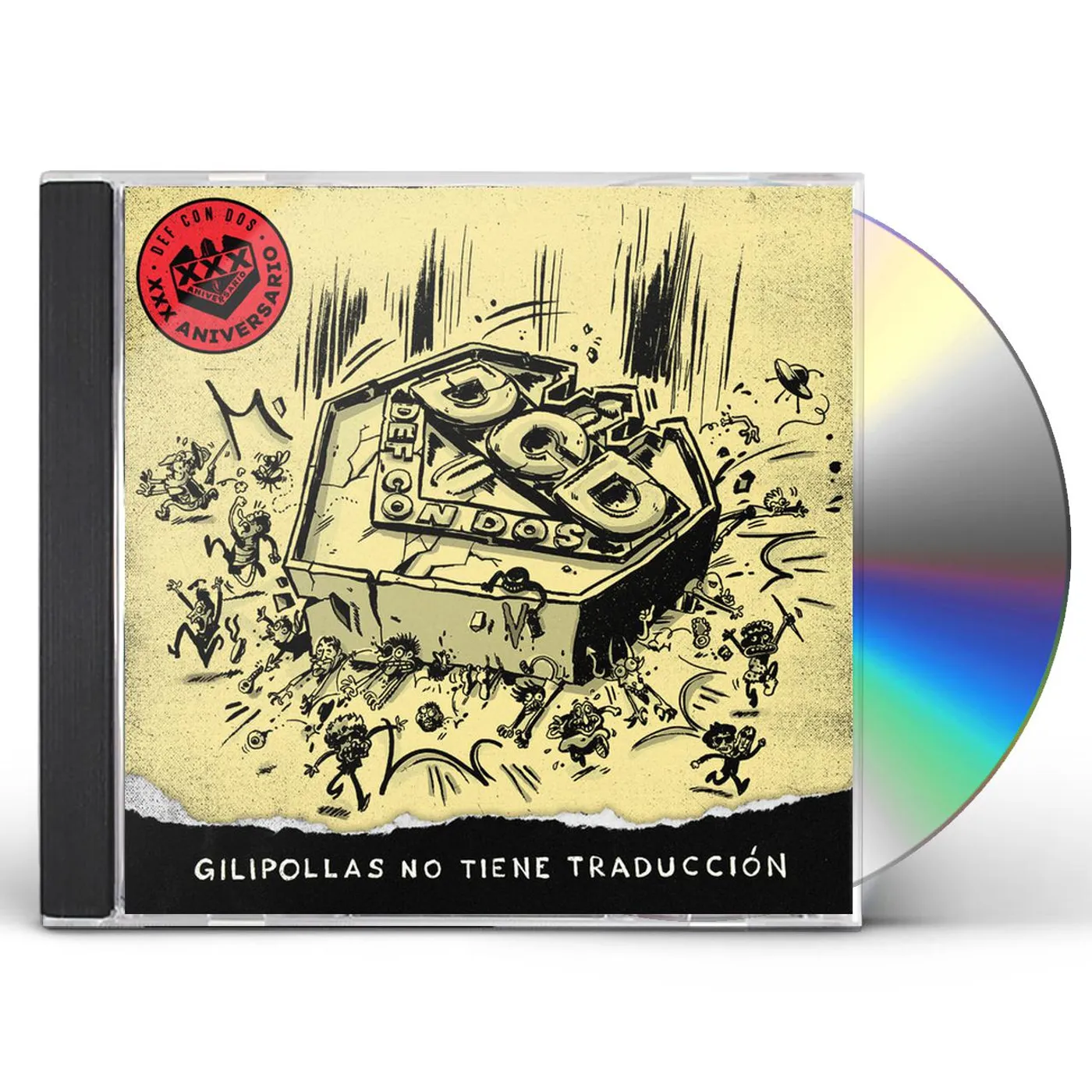 Def Con Dos GILIPOLLAS NO TIENE TRADUCCION CD