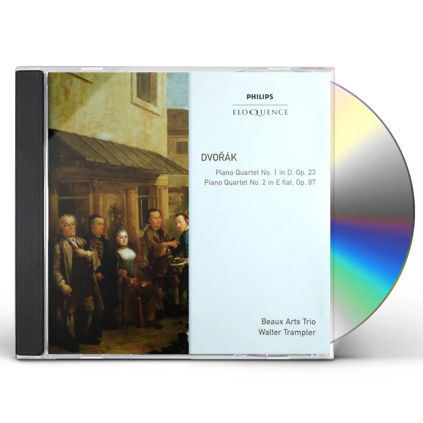 Beaux Arts Trio DVORAK: PNO QRTS NOS.1 & 2 CD