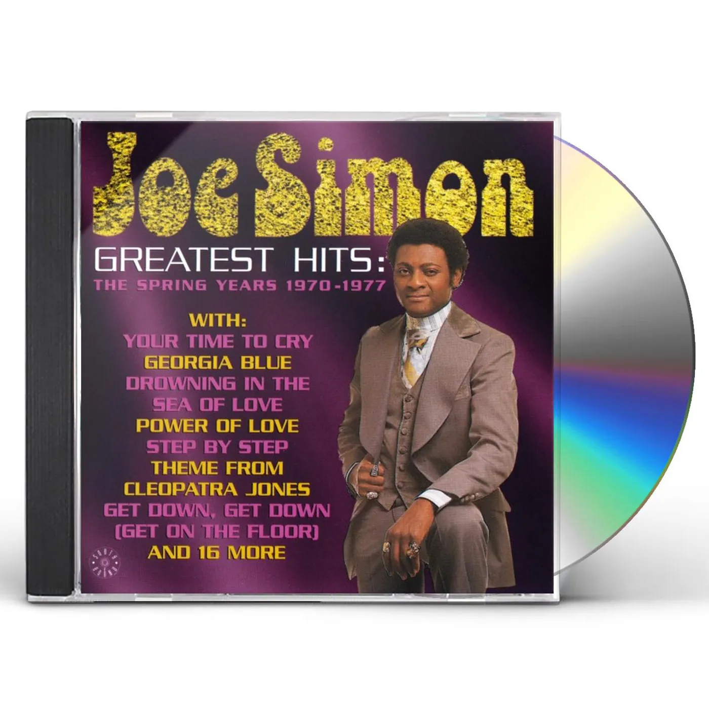 Joe Simon GREATEST HITS 1970 - 1977 CD