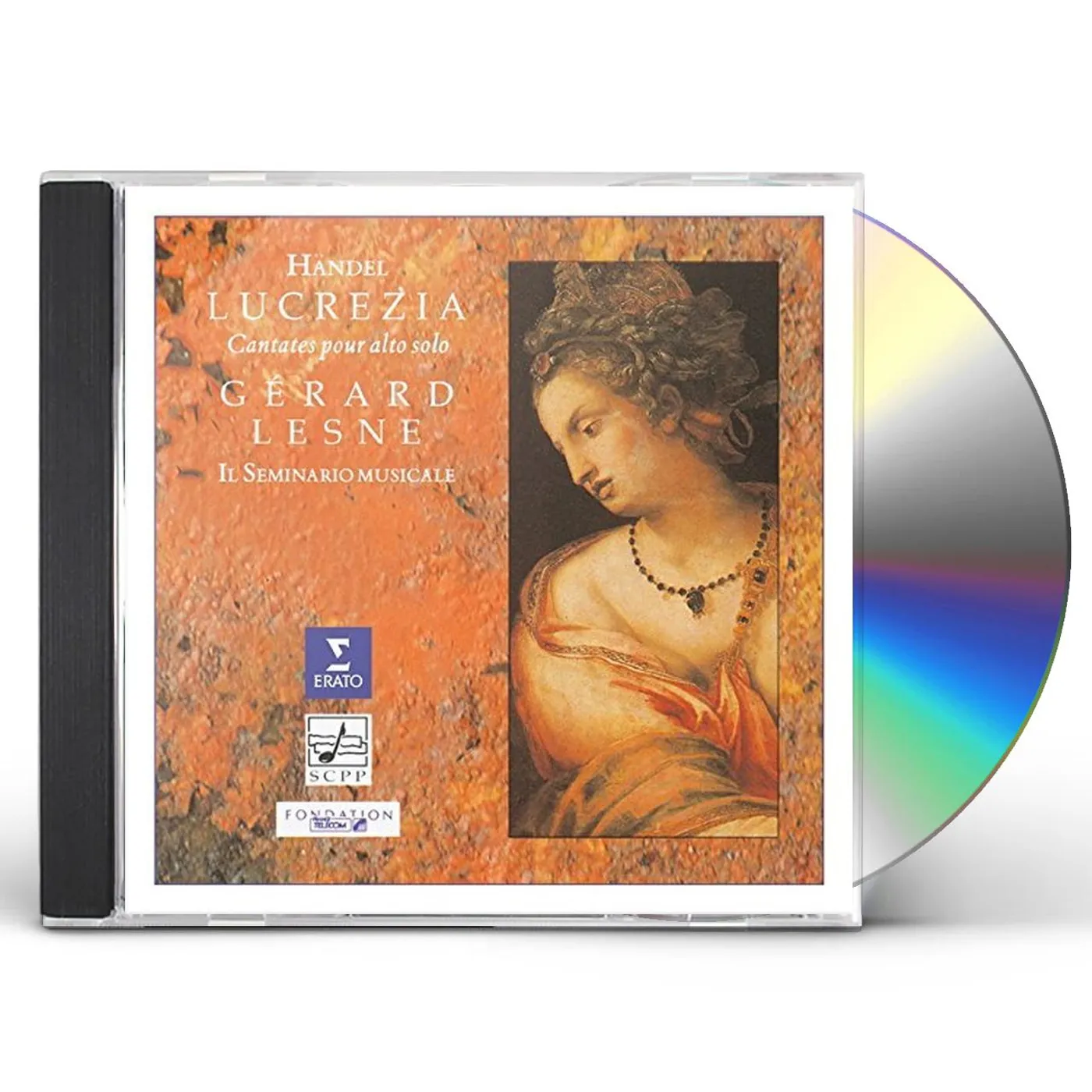 Gérard Lesne HANDEL:LUCREZIA -CANTATES POUR SOLO CD