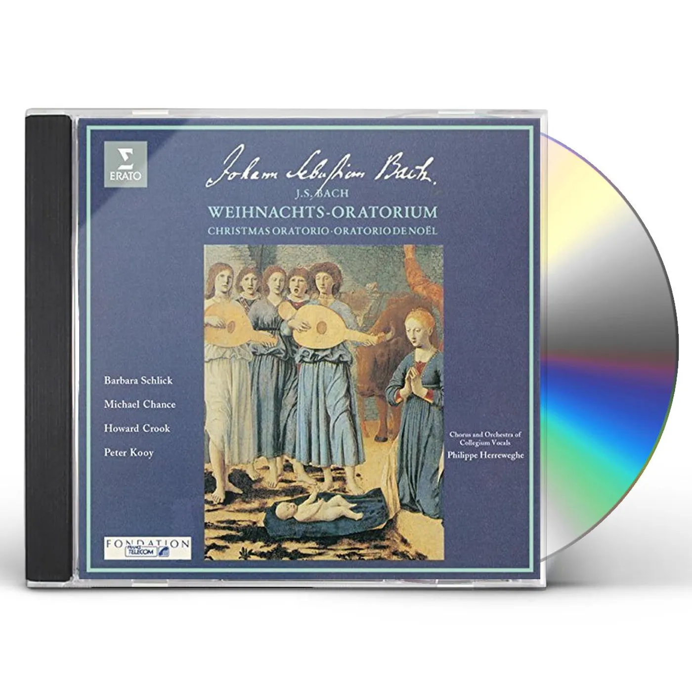 Philippe Herreweghe J.S.BACH: WEIHNACHTS-ORATORIUM CD