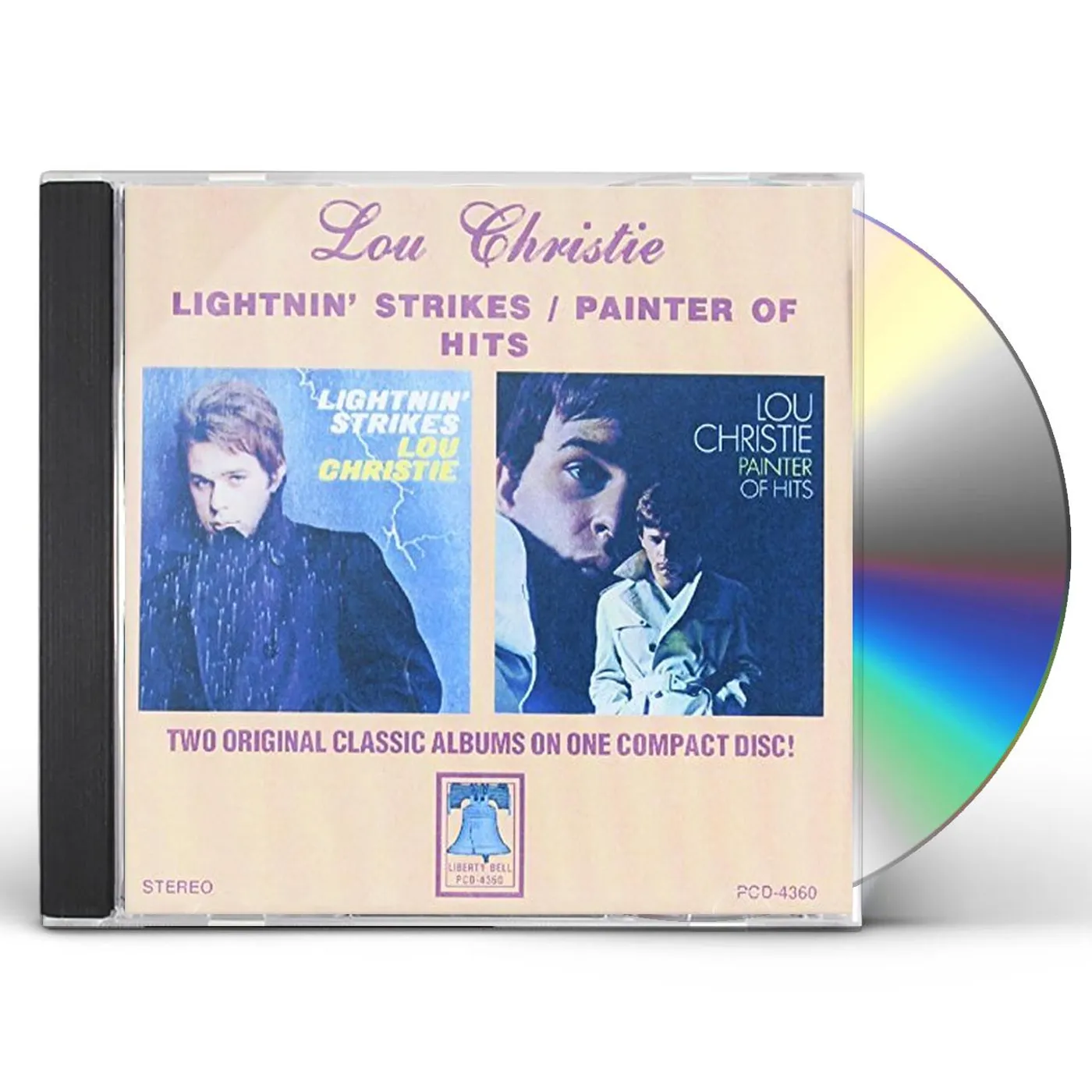 Lou Christie LIGHTNIN STRIKE / PAINTER OF HITS (28 CUTS) CD