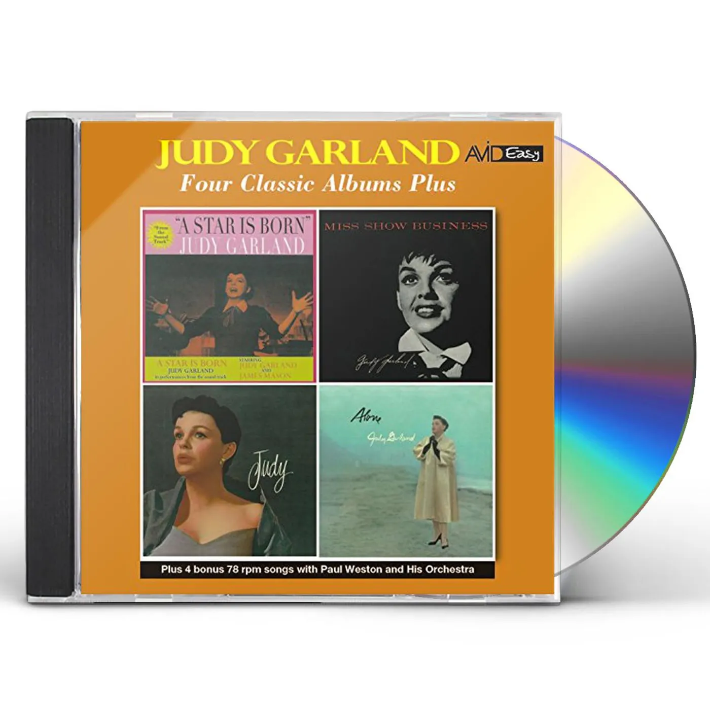 Judy Garland STAR IS BORN / MISS SHOW BUSINESS / JUDY / ALONE CD