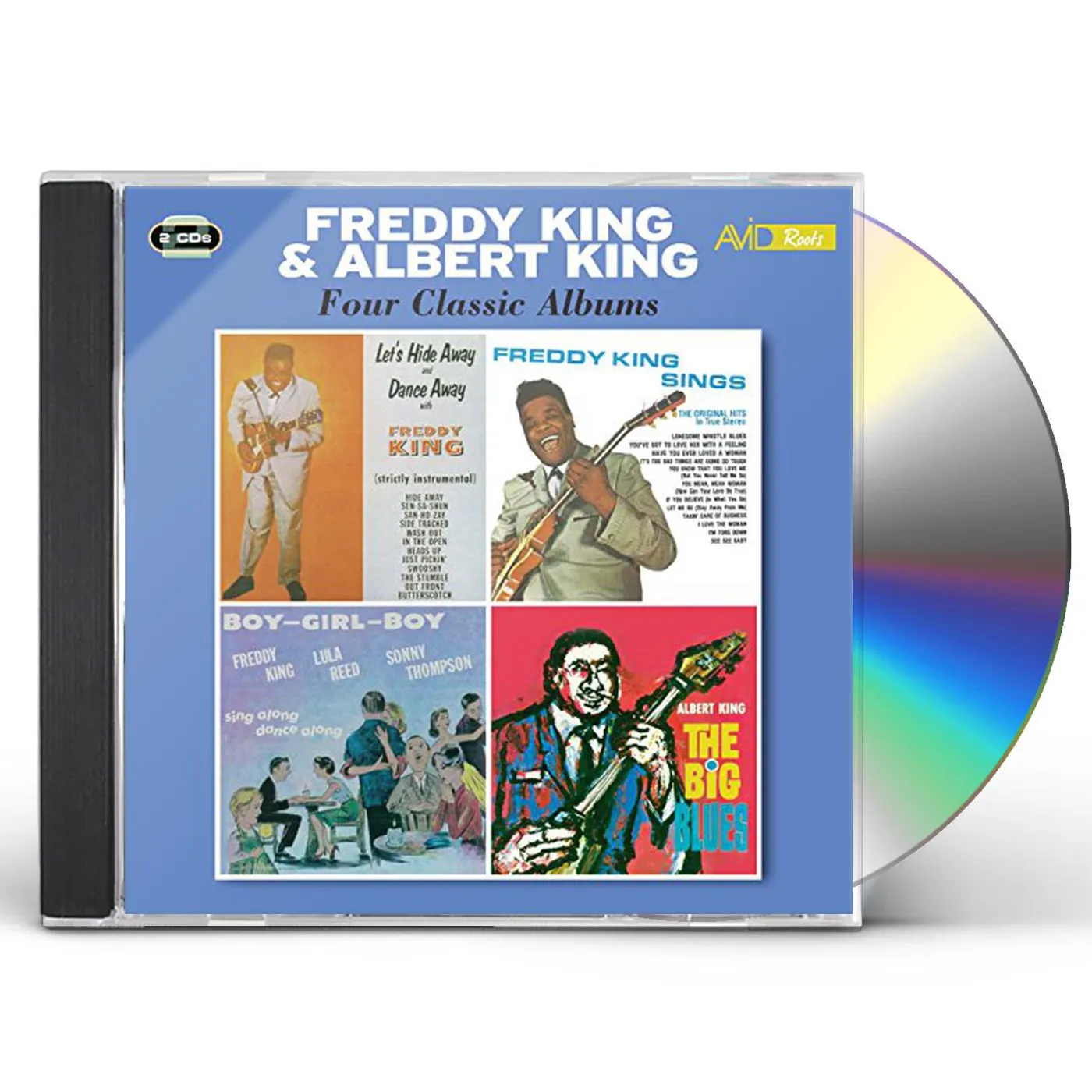 Freddie King LET'S HIDE AWAY & DANCE AWAY / SINGS / BOY GIRL CD