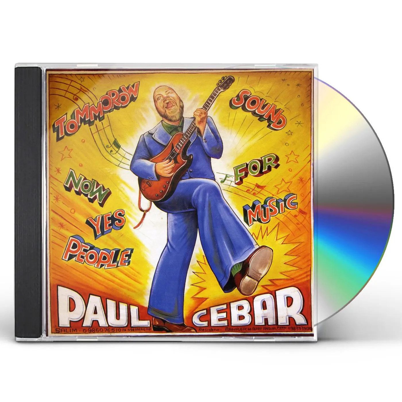 Paul Cebar TOMMOROW SOUND NOW FOR YES MUSIC PEOPLE CD