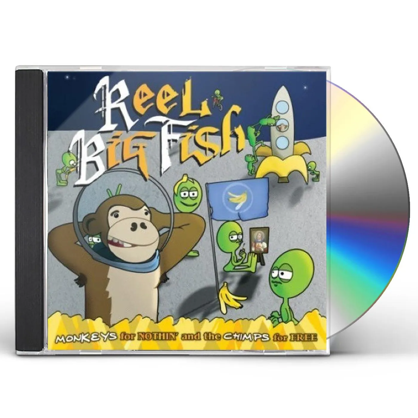 Reel Big Fish MONKEYS FOR NOTHIN & THE CHIMPS FOR FREE CD