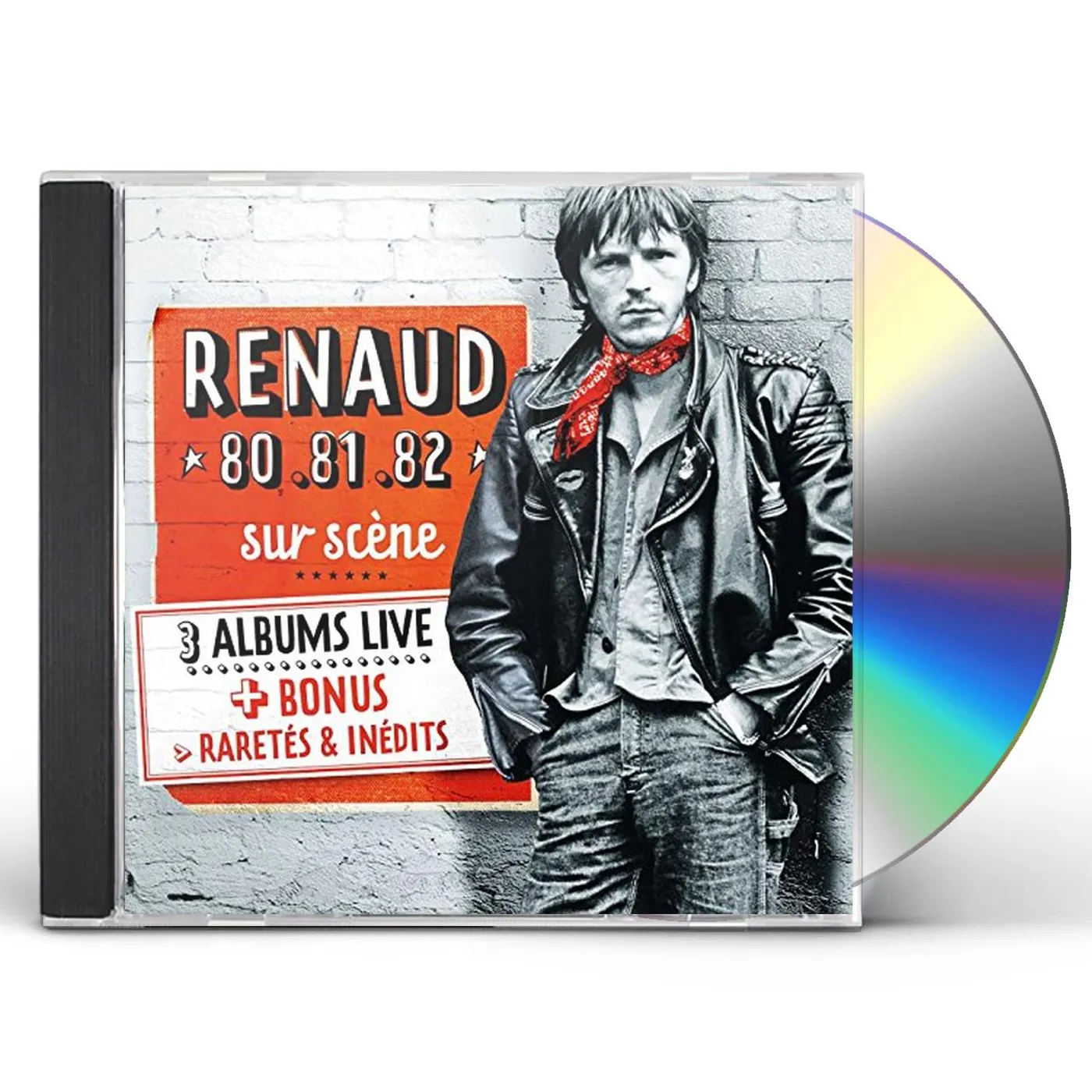 Renaud COFFRET 4 CDS LIVE CD