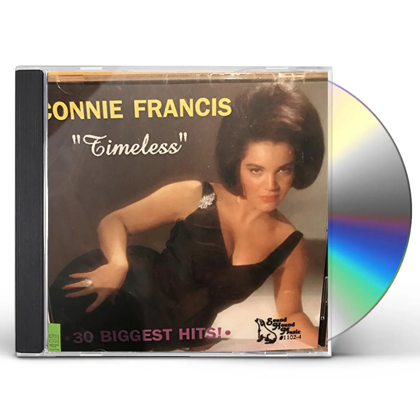 Connie Francis TIMELESS / 30 GREATEST HITS CD