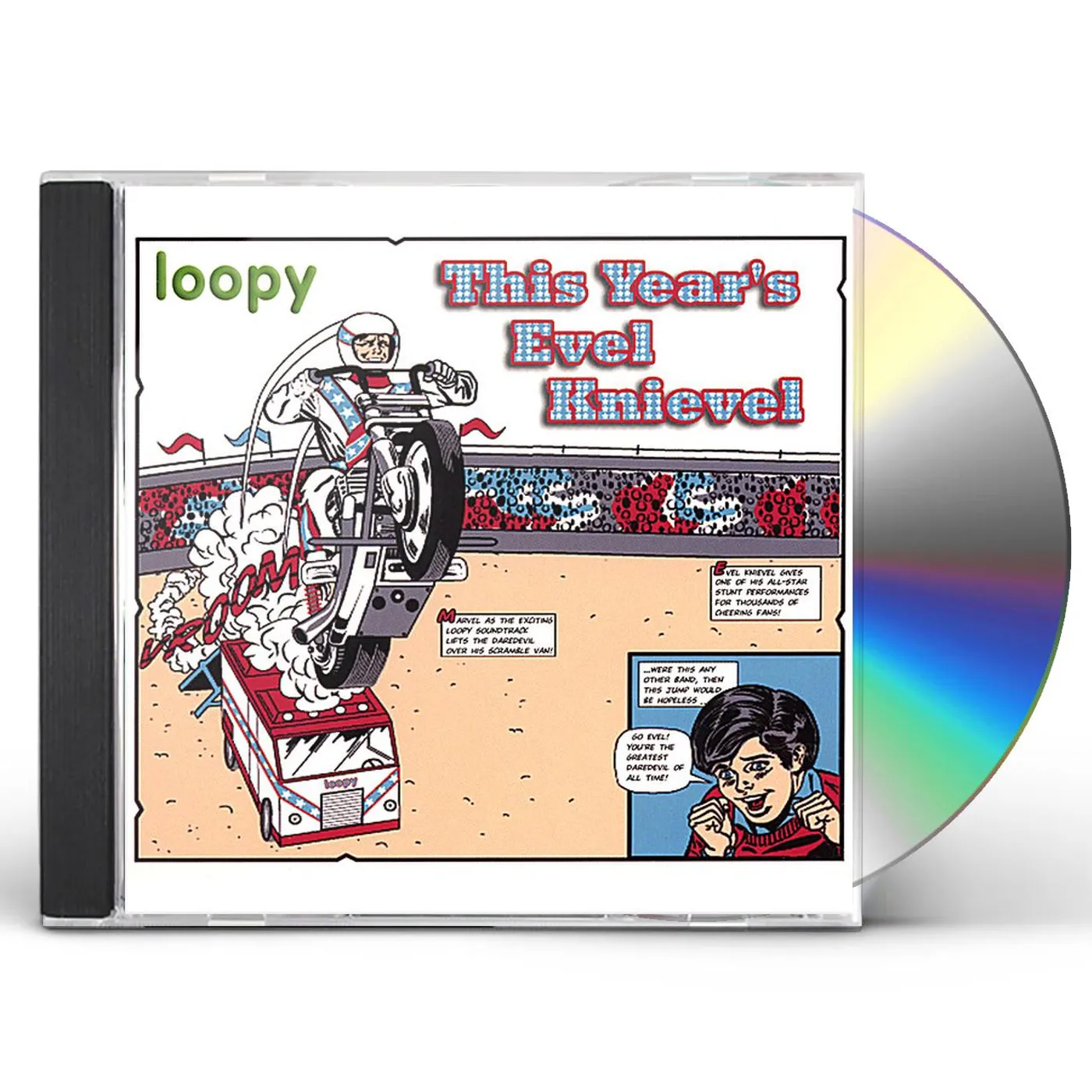 Loopy THIS YEAR'S EVEL KNIEVEL CD