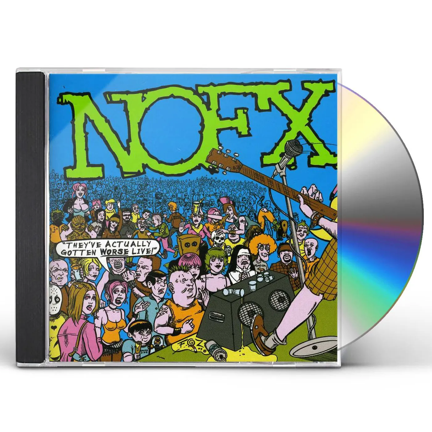 NOFX THEY'VE ACTUALLY GOTTEN WORSE LIVE CD
