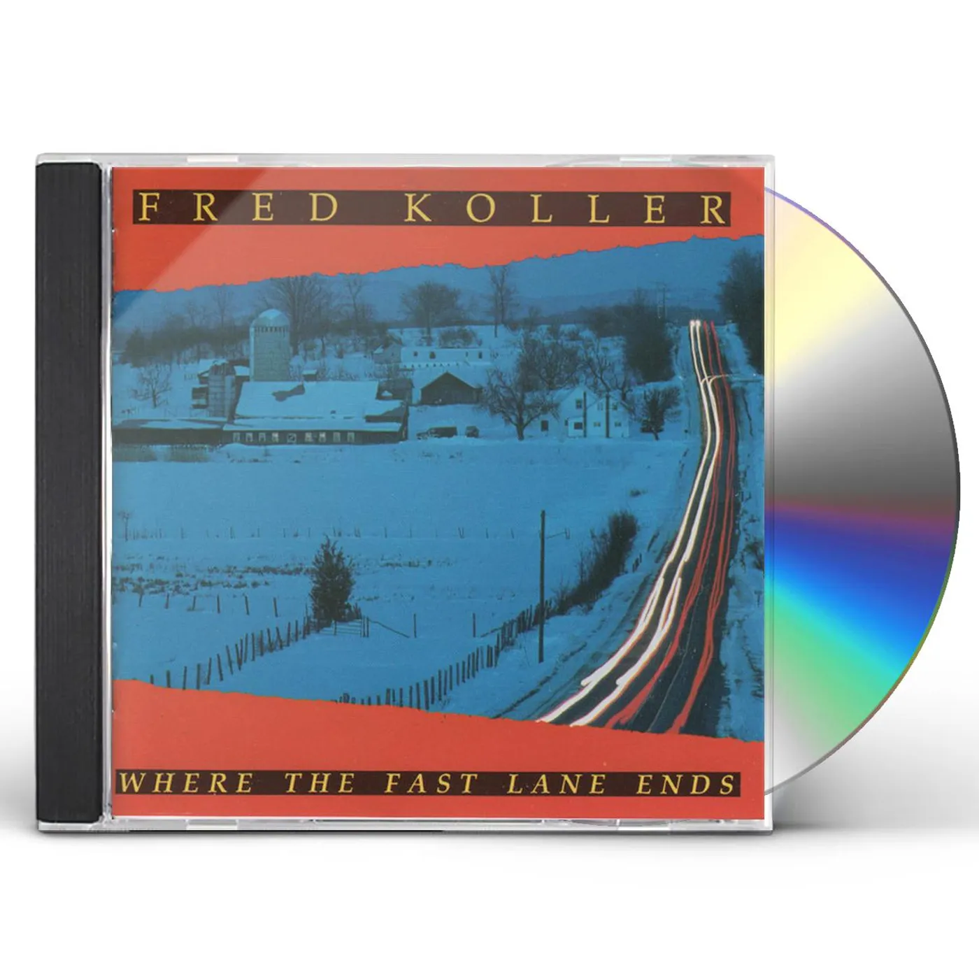 Fred Koller WHERE THE FAST LANE ENDS CD