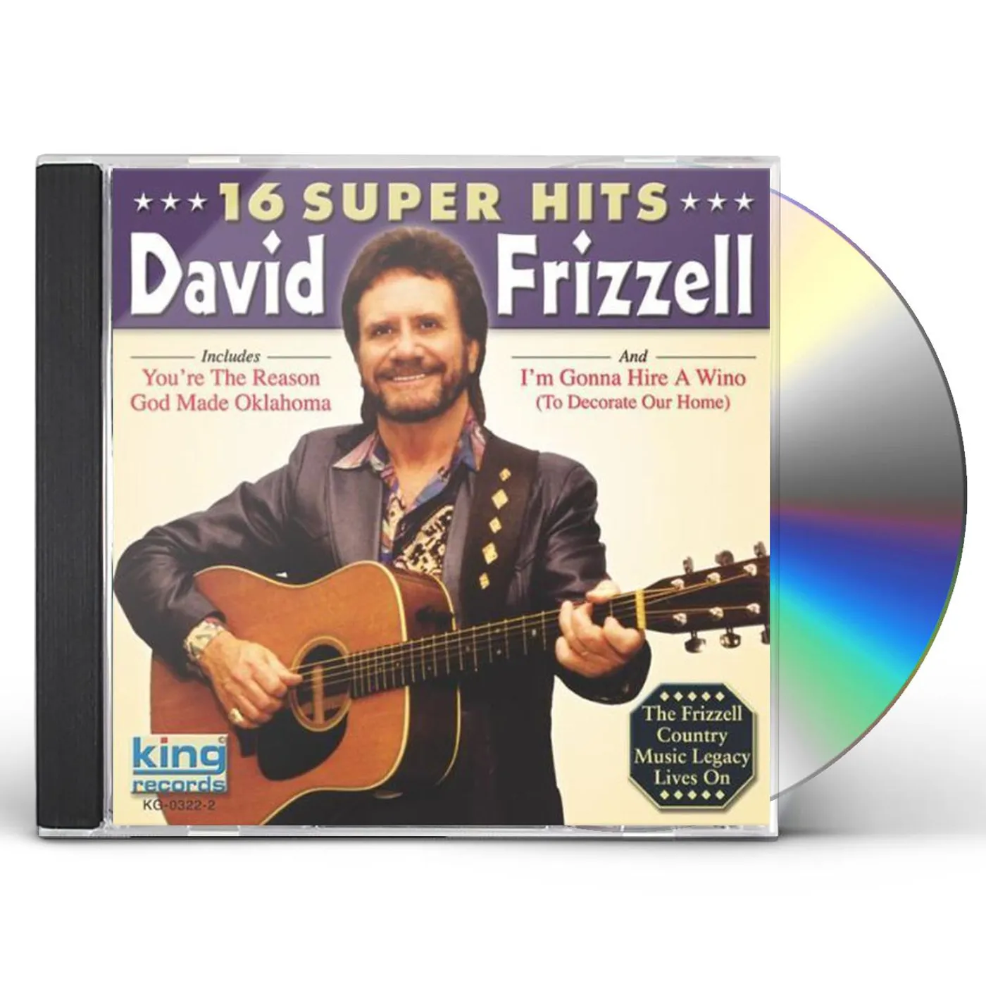 David Frizzell 16 SUPER HITS CD