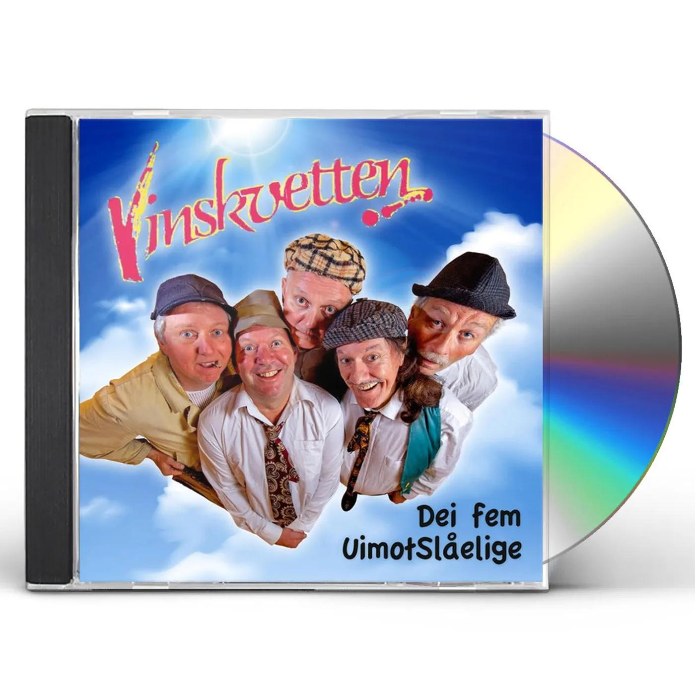 Vinskvetten DEI FEM UIMOSTALELIGE CD