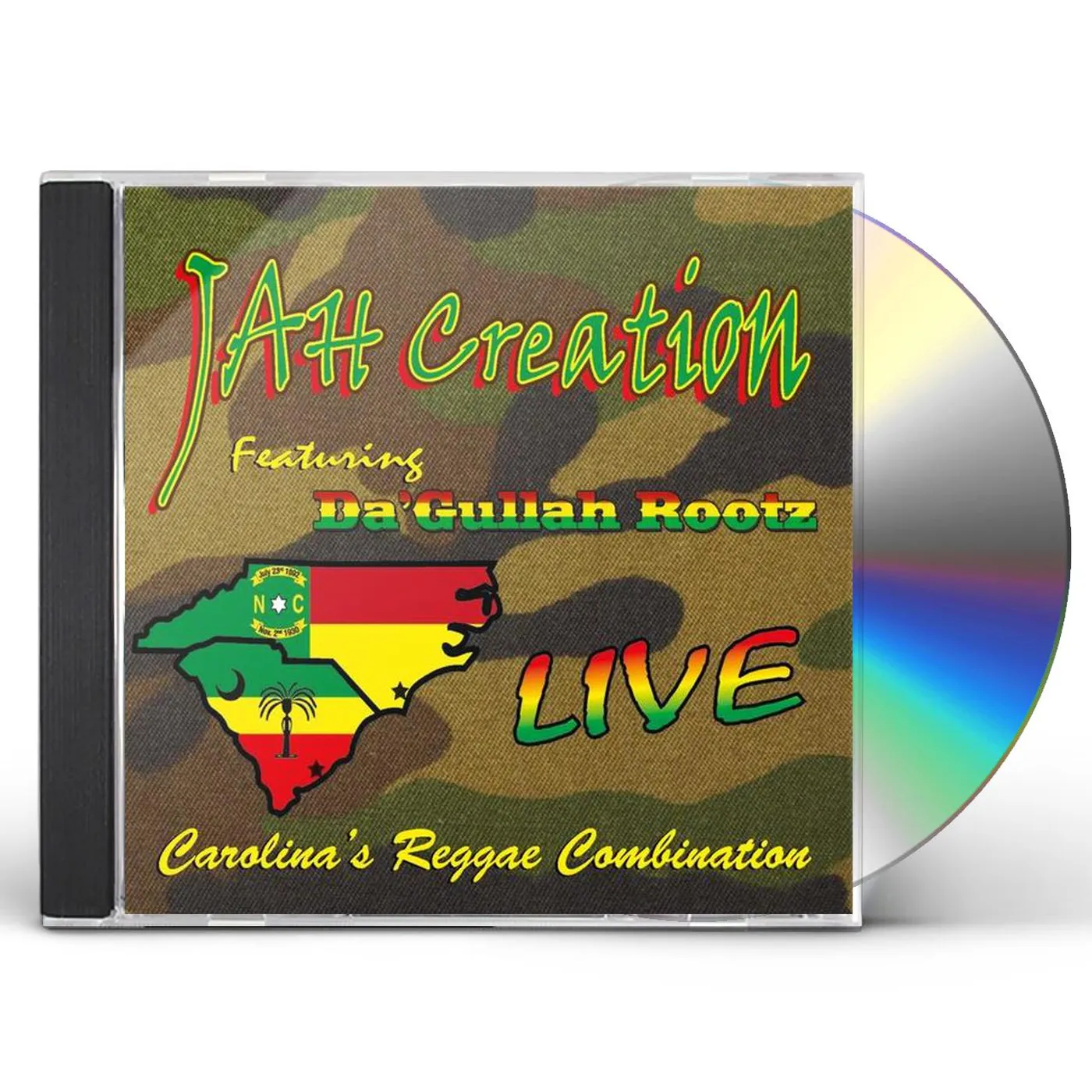 Jah Creation LIVE-CAROLINA'S REGGAE COMBINATION CD