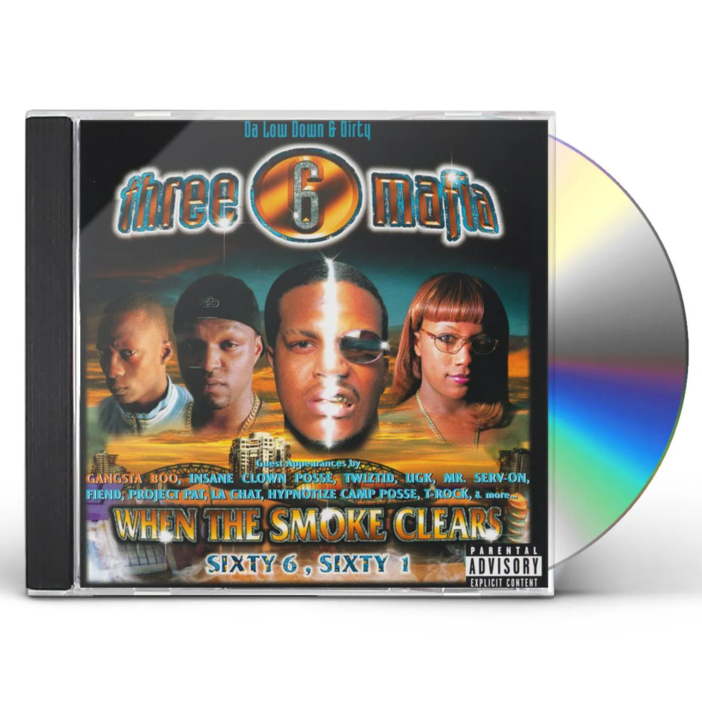 Three 6 Mafia WHEN THE SMOKE CLEARS CD