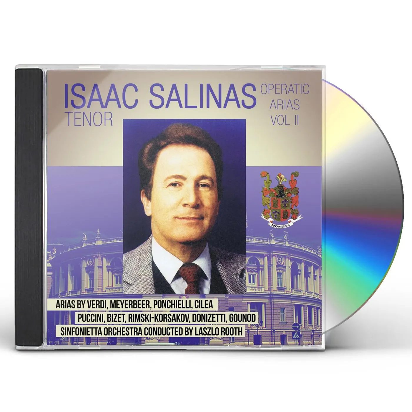 Isaac Salinas OPERATIC ARIAS II CD