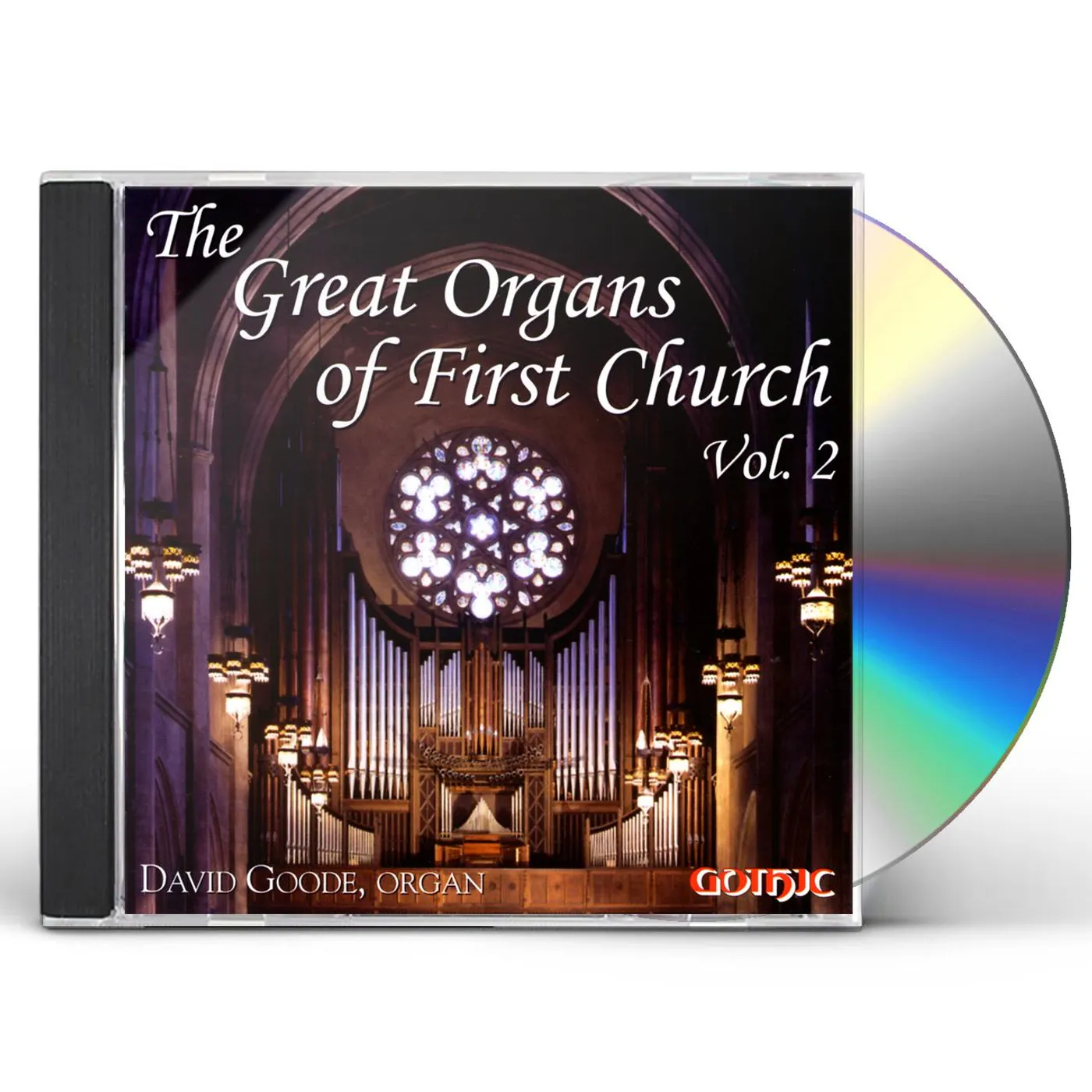 David Goode GREAT ORGANS OF FIRST CHURCH 2 CD