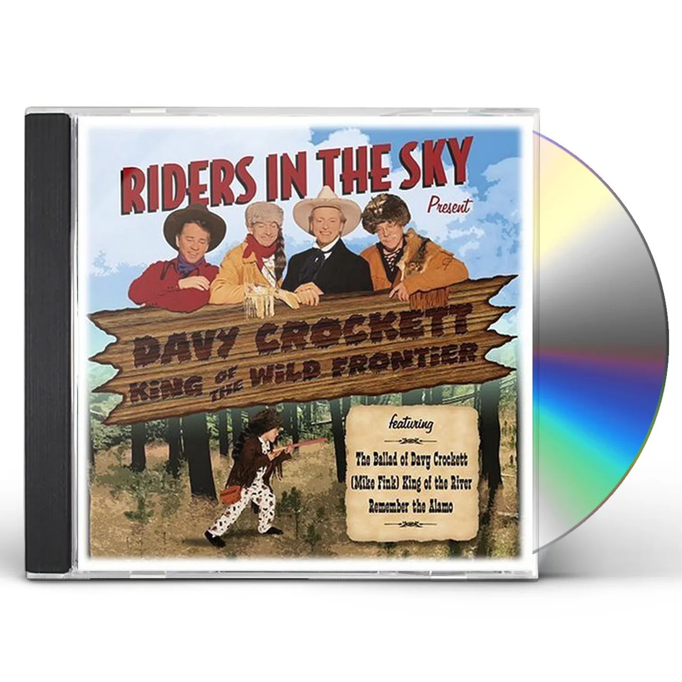 Riders In The Sky DAVY CROCKETT KING OF THE WILD FRONTIER CD
