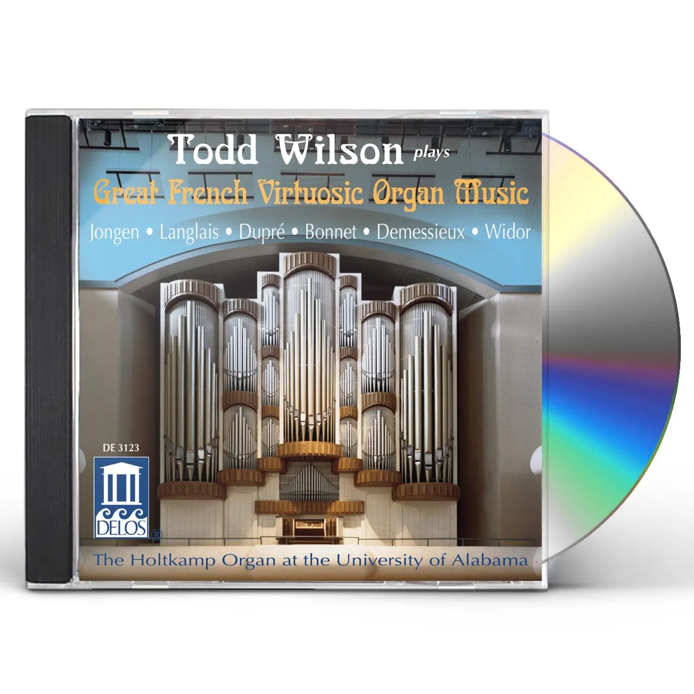 Todd Wilson GREAT FRENCH ORGAN MUSIC CD