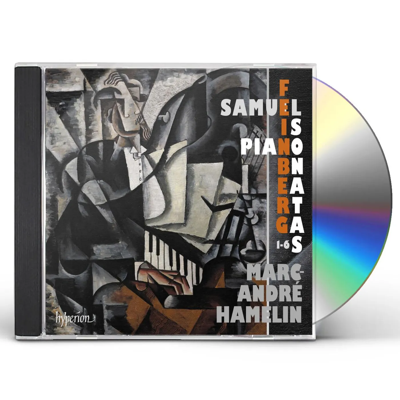 Marc-André Hamelin FEINBERG: PIANO SONATAS NOS.1-6 CD