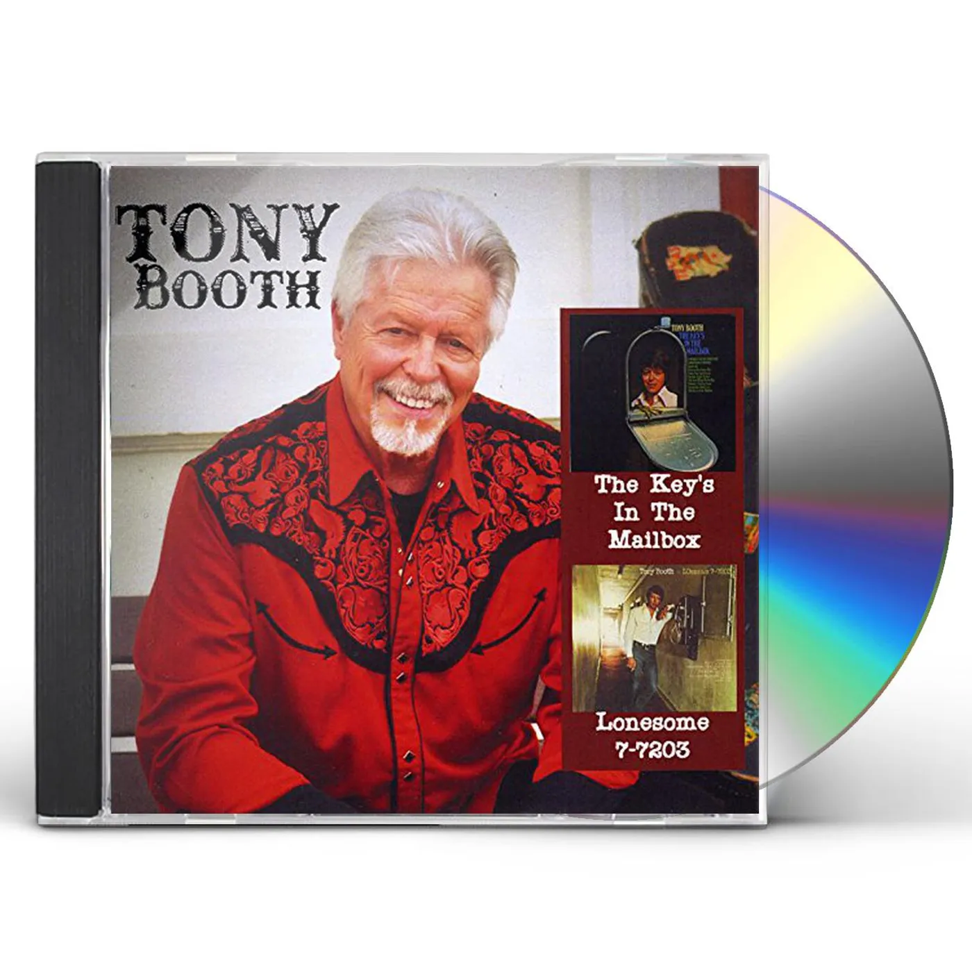 Tony Booth KEY'S IN THE MAILBOX / LONESOME 7-7203 CD