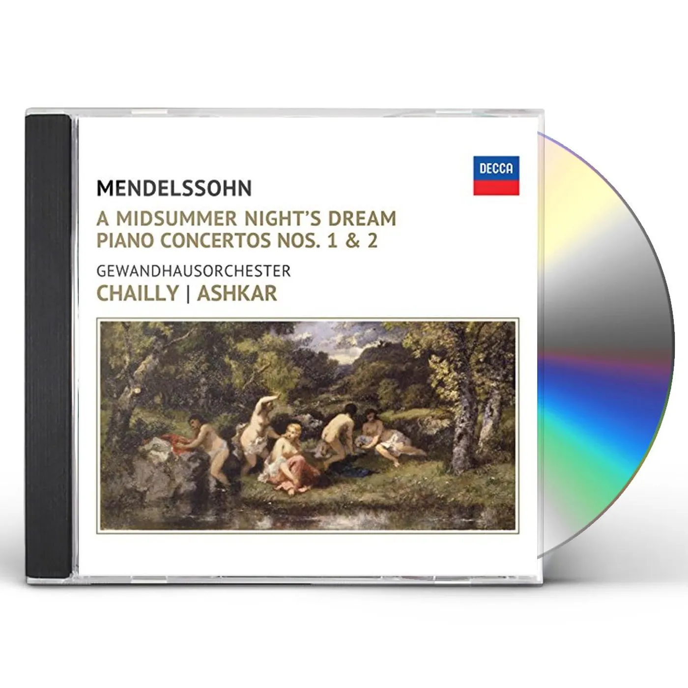 Riccardo Chailly MENDELSSOHN: A MIDSUMMER NIGHT'S DREAM CD