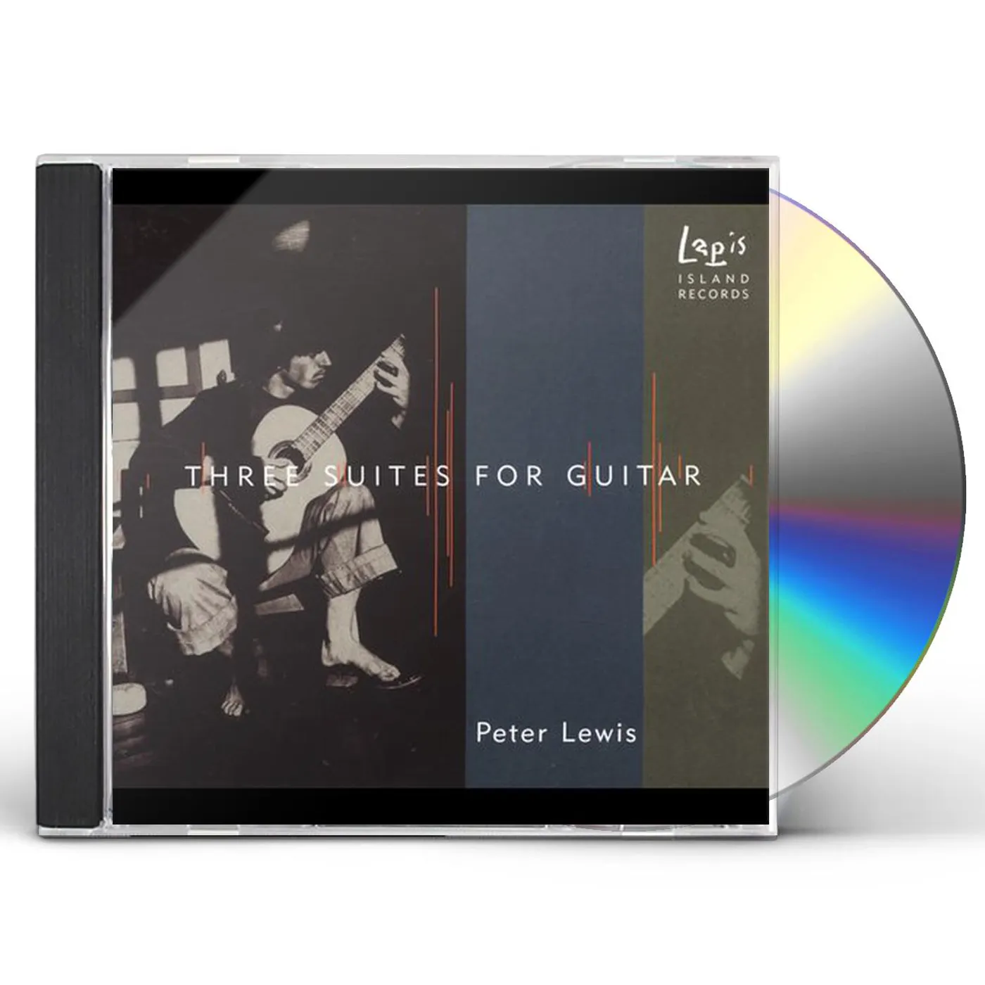 Peter Scott Lewis THREE SUITES FOR GUITAR CD