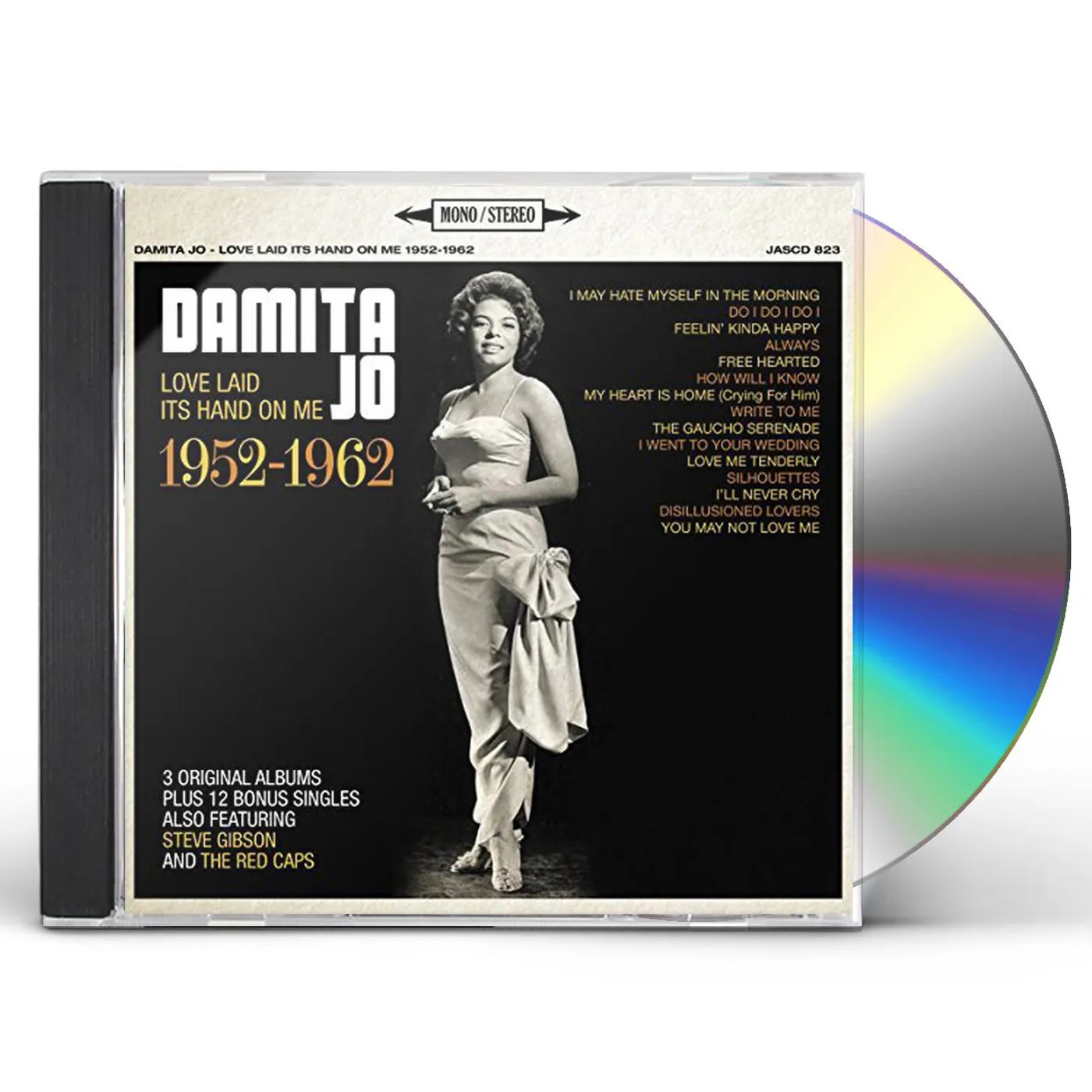 Damita Jo LOVE LAID ITS HAND ON ME 1952-62:ORIGINAL ALBUMS CD