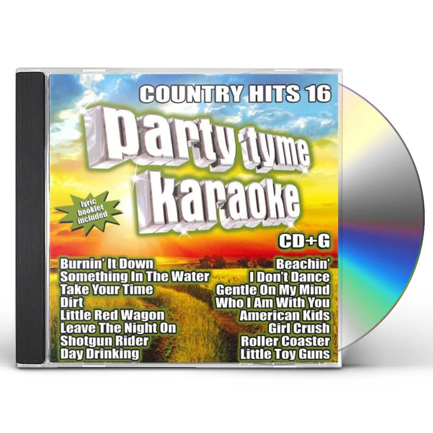 Party Tyme Karaoke COUNTRY HITS 16 (CD+G) CD