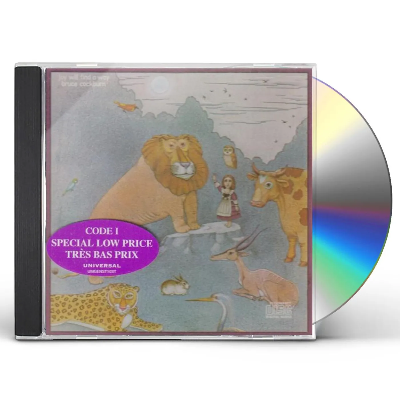 Bruce Cockburn JOY WILL FIND A WAY CD